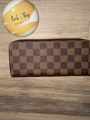 LV Damier Ebene Clemence Wallet