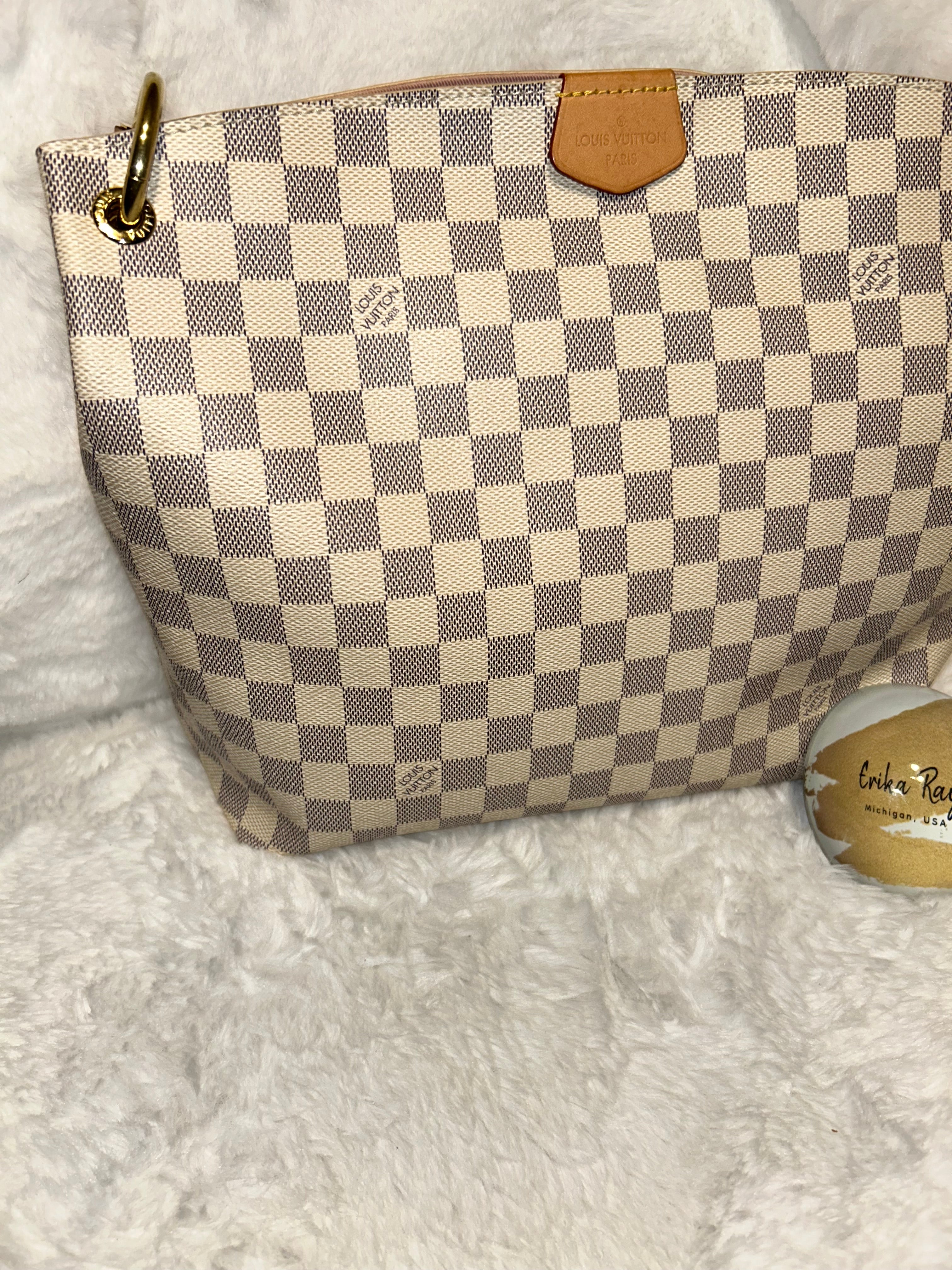 LV Damier Azur Graceful PM