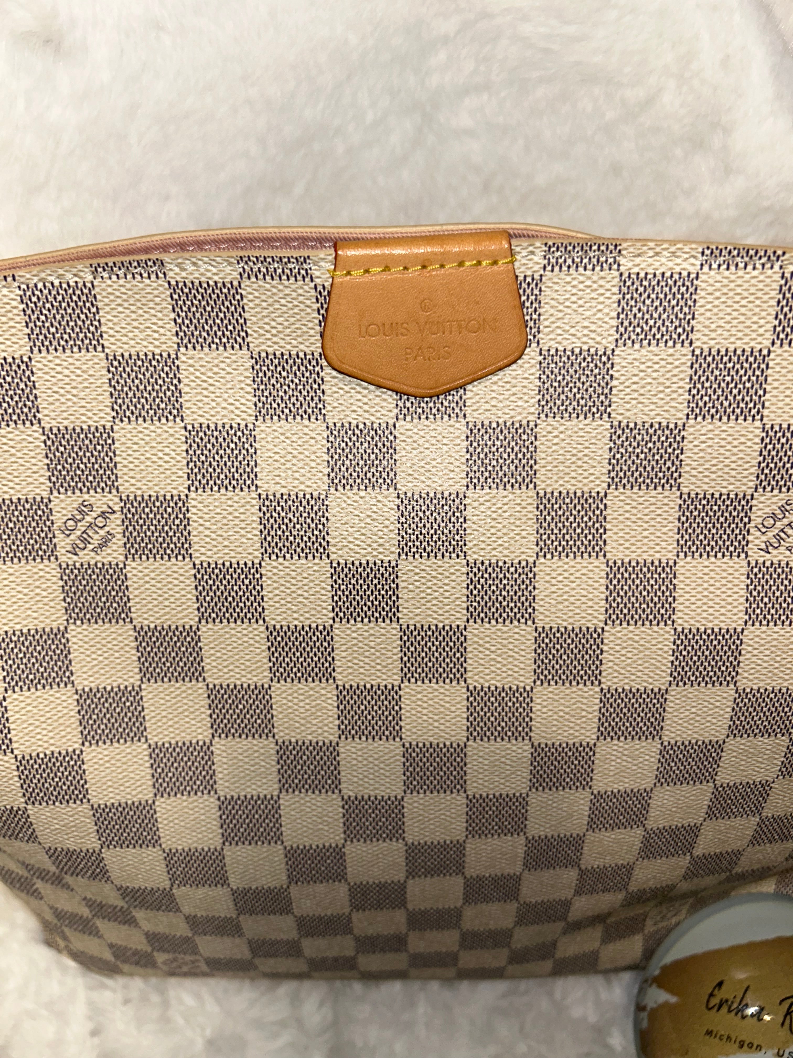 LV Damier Azur Graceful PM