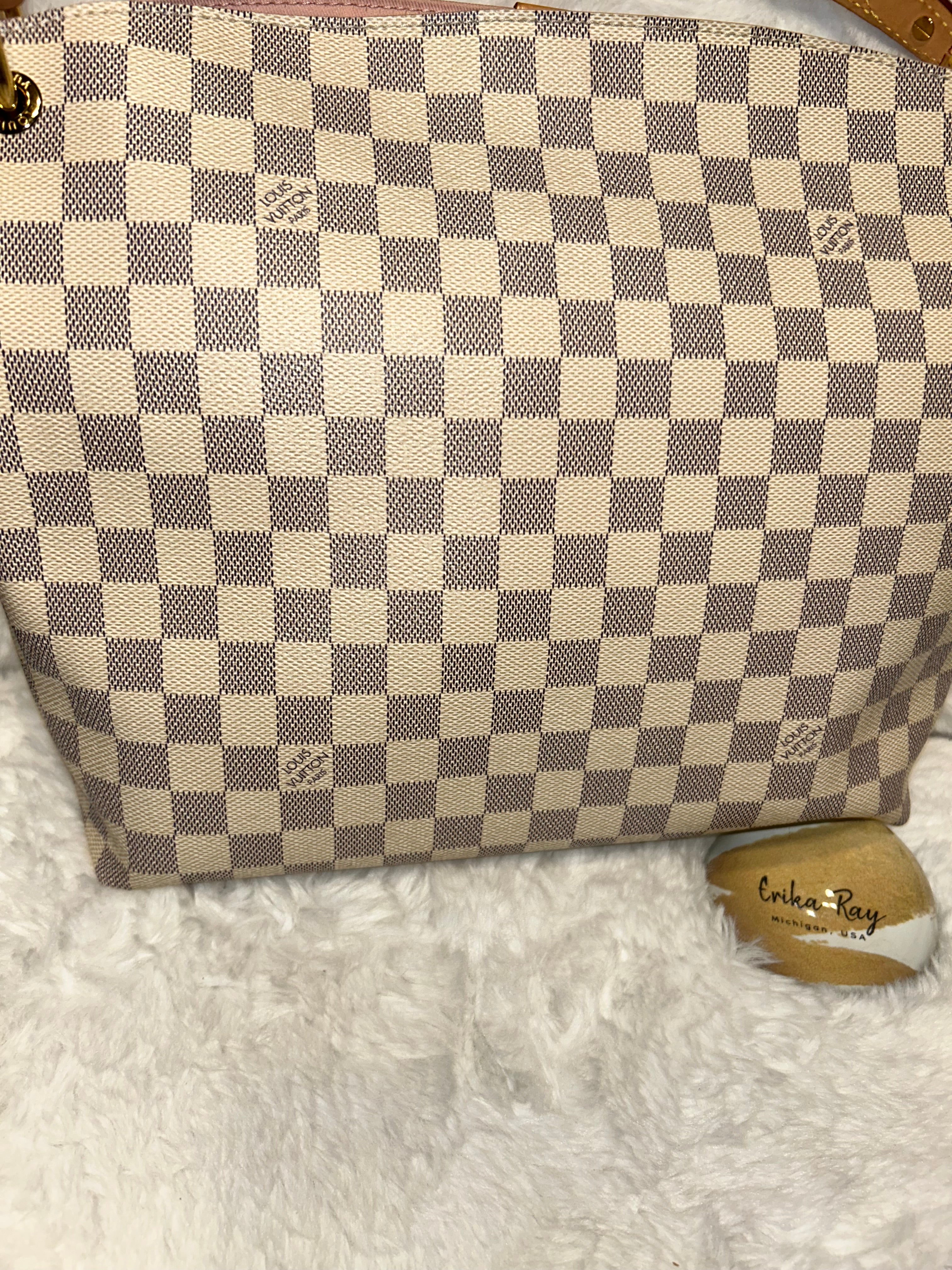 LV Damier Azur Graceful PM