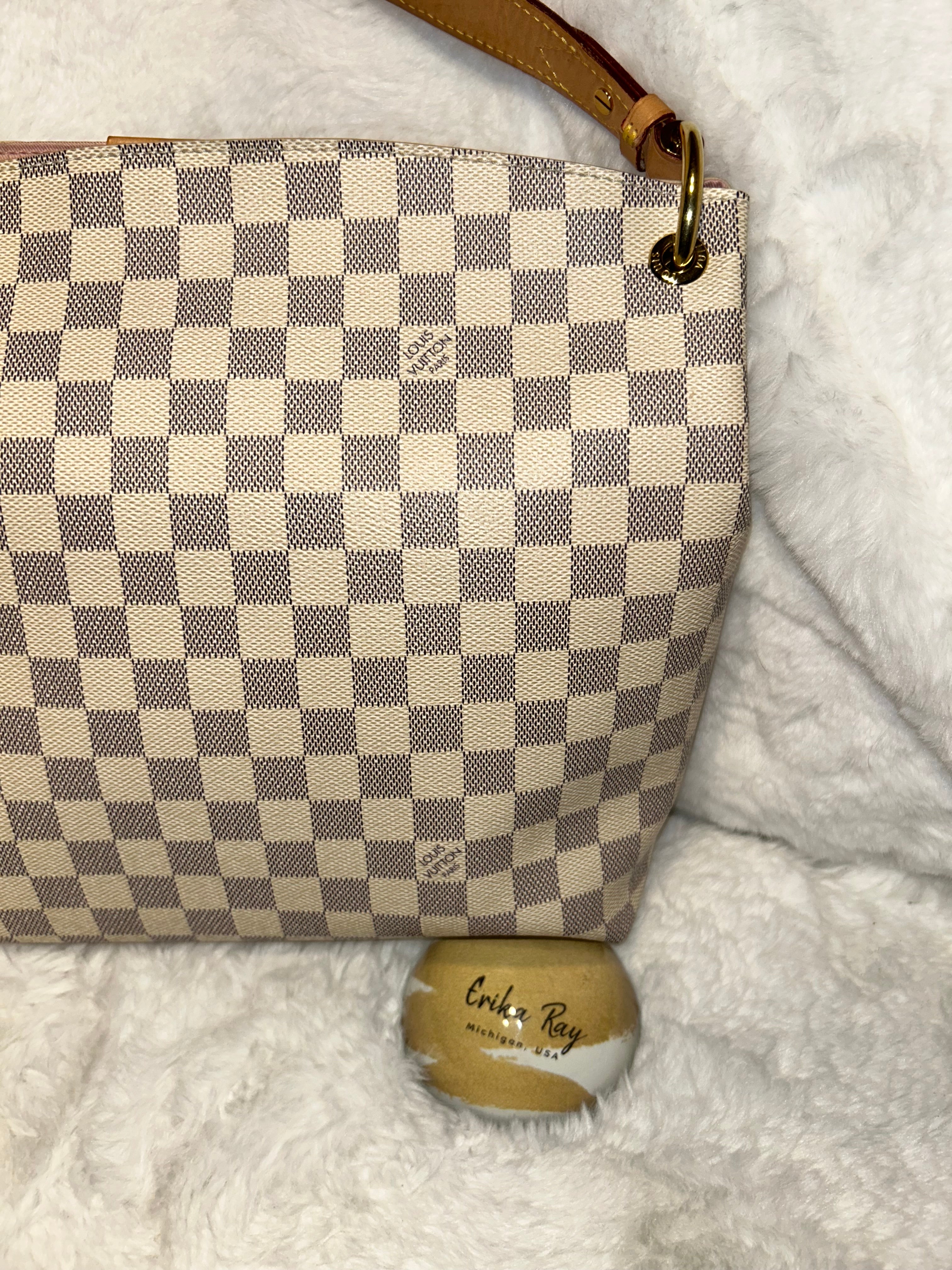 LV Damier Azur Graceful PM