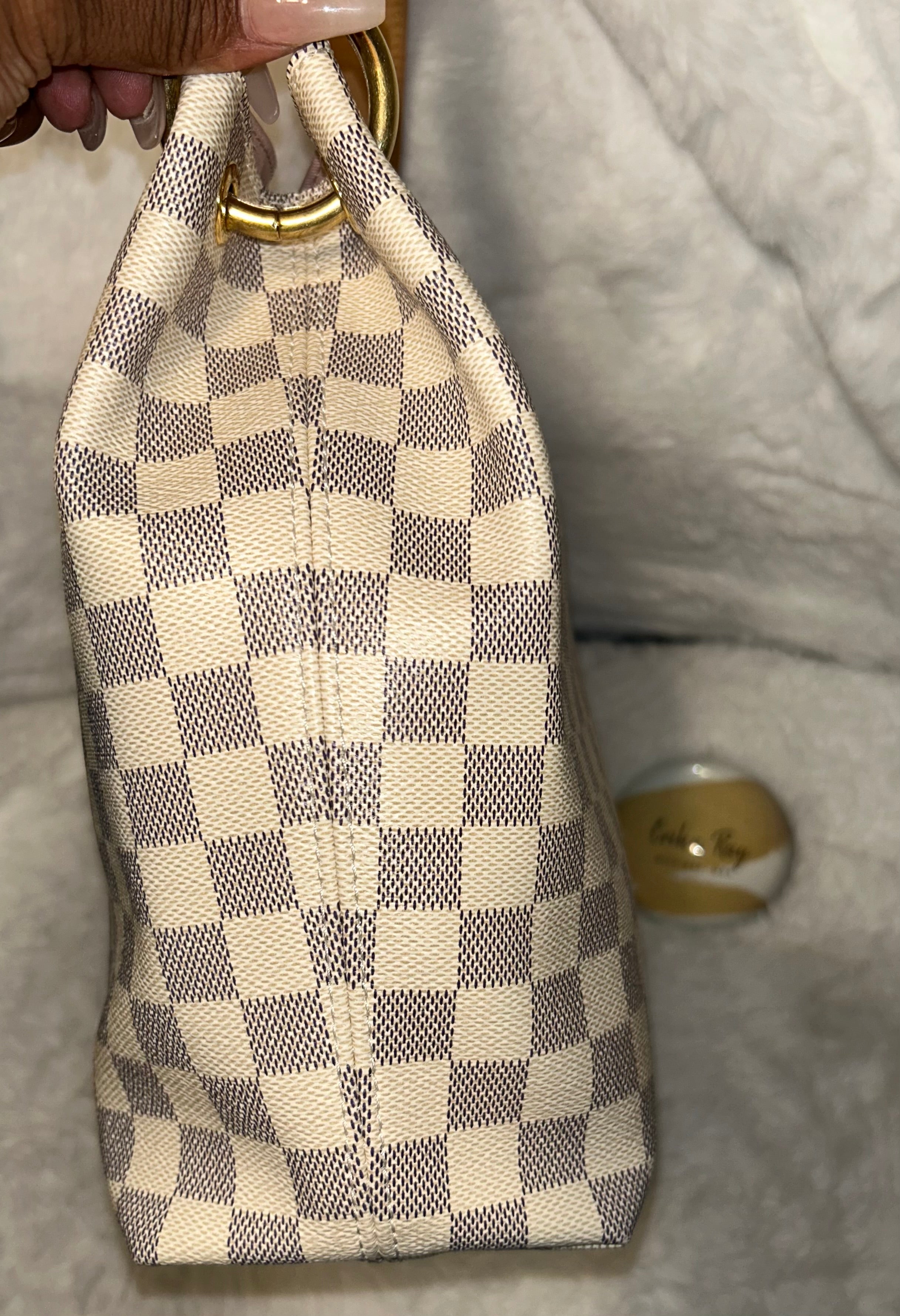 LV Damier Azur Graceful PM