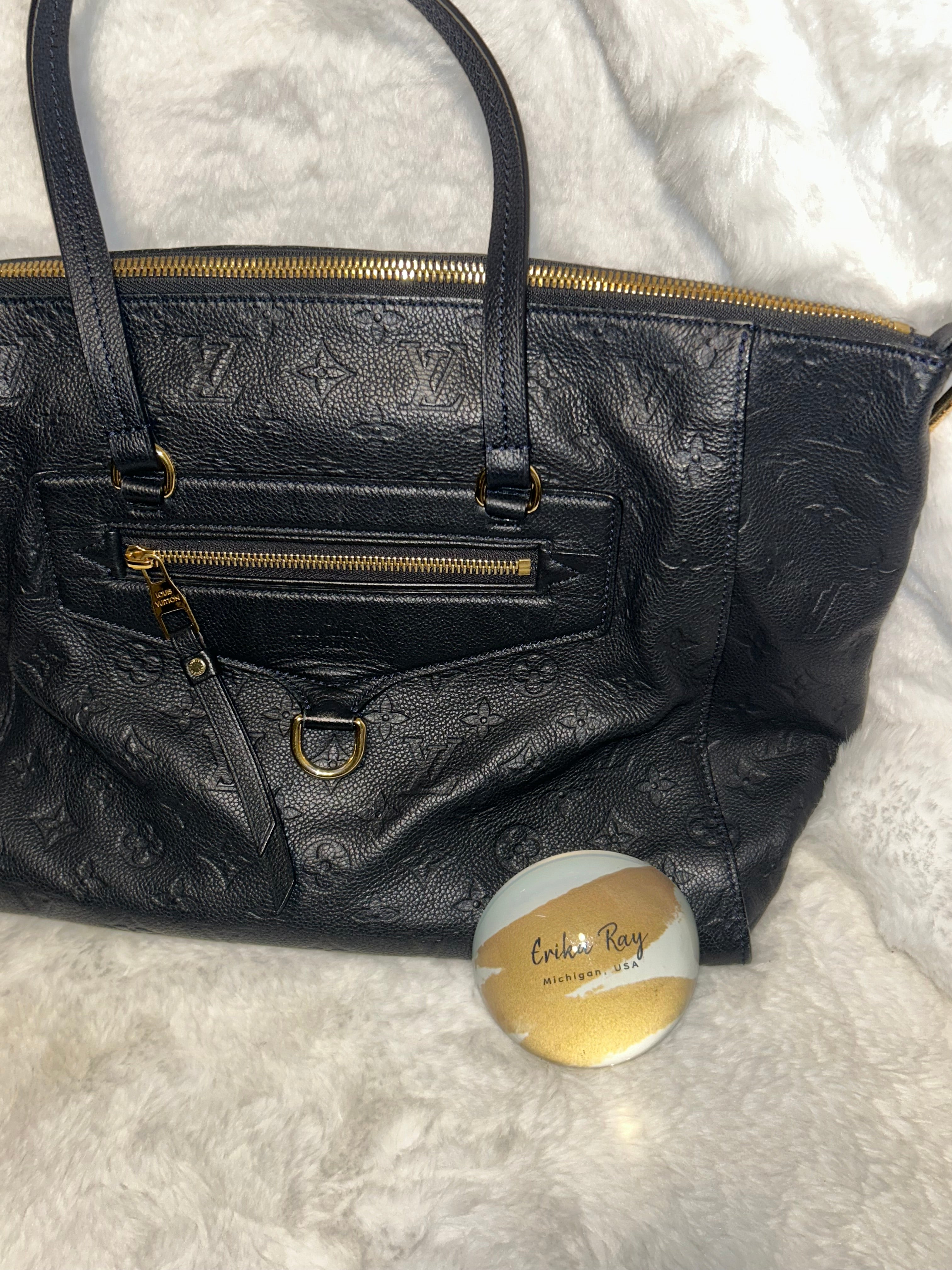 LV Lumineuse Navy Bag