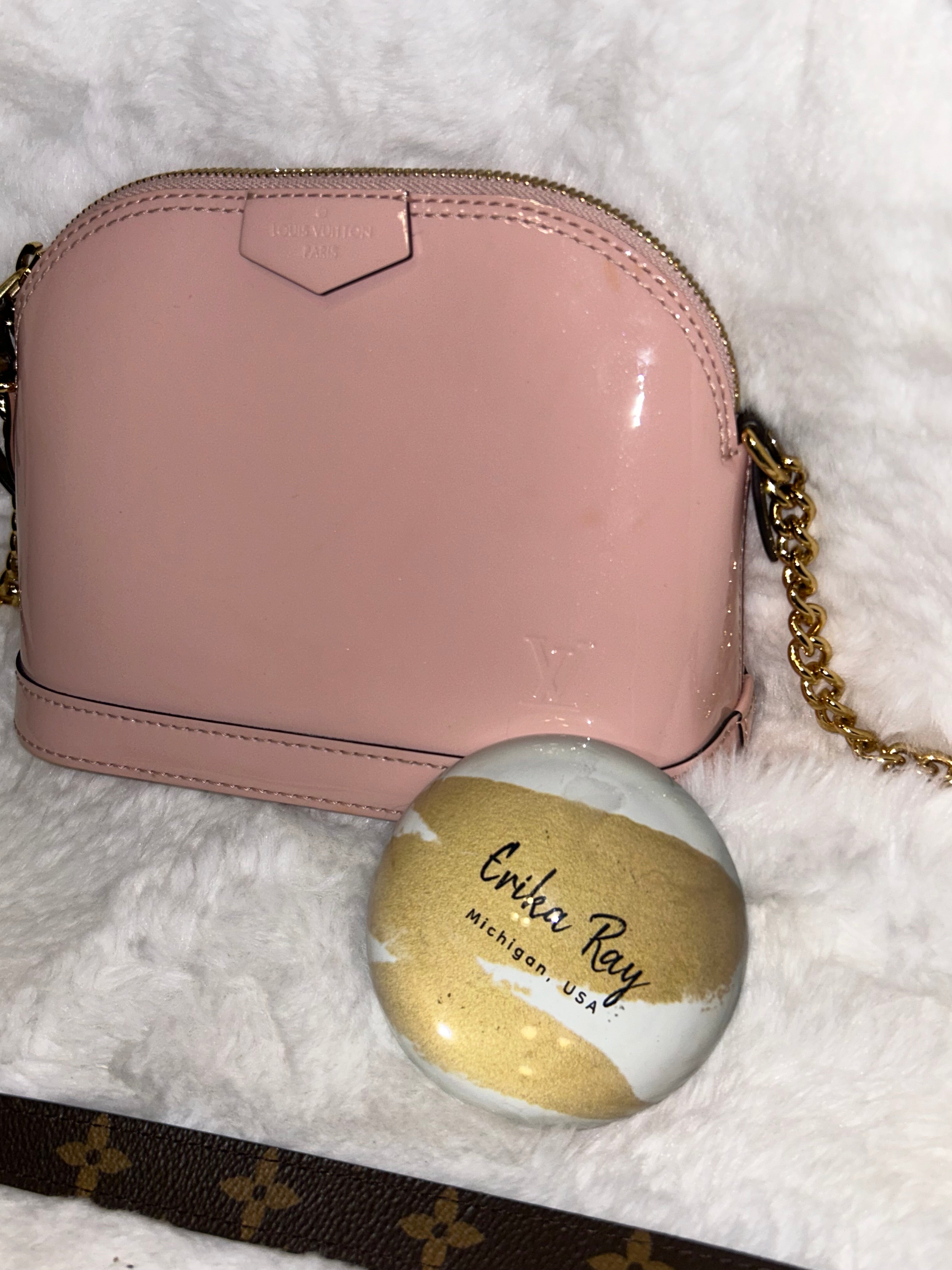 LV Vernis Pink Alma BB