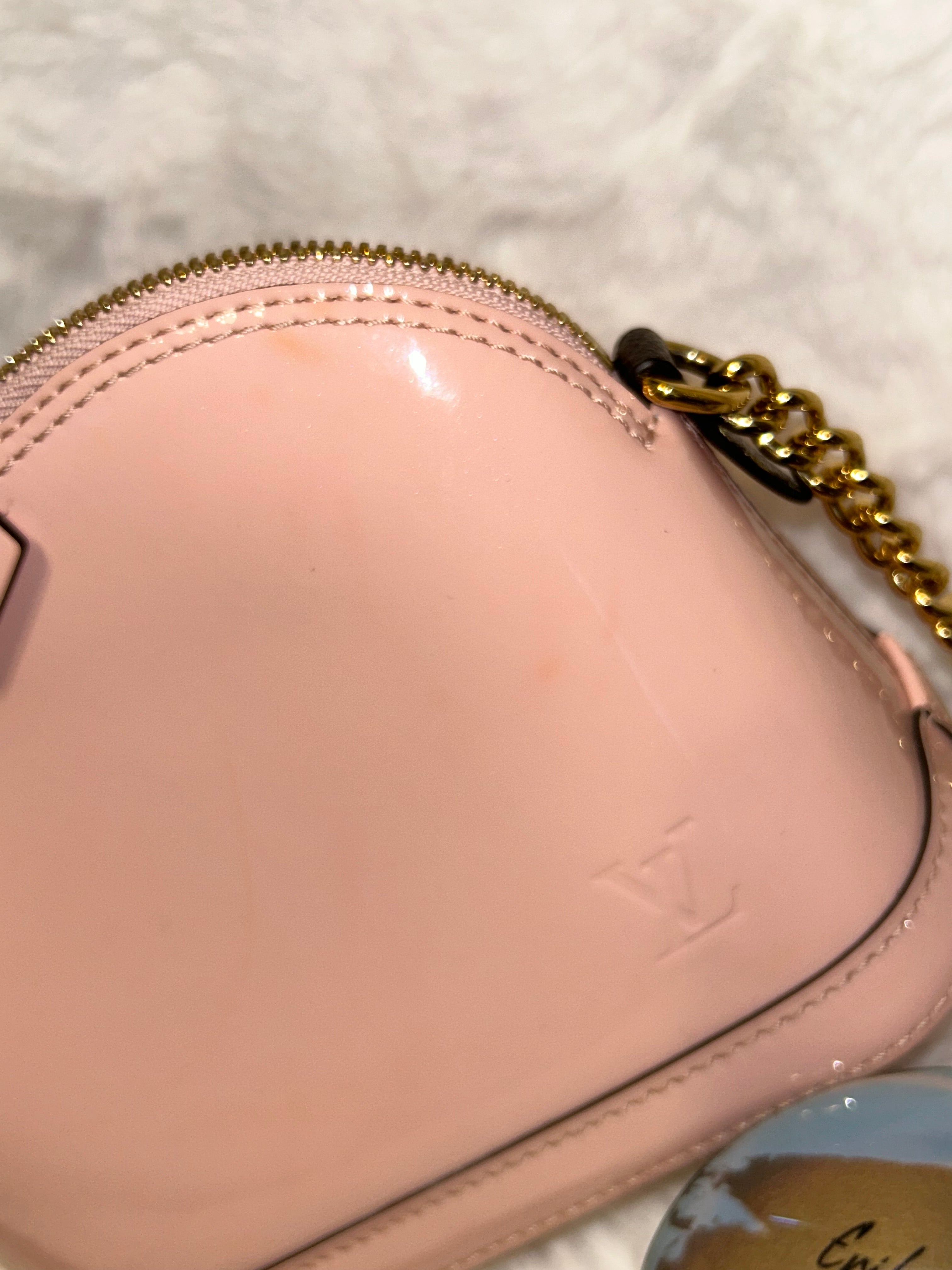 LV Vernis Pink Alma BB