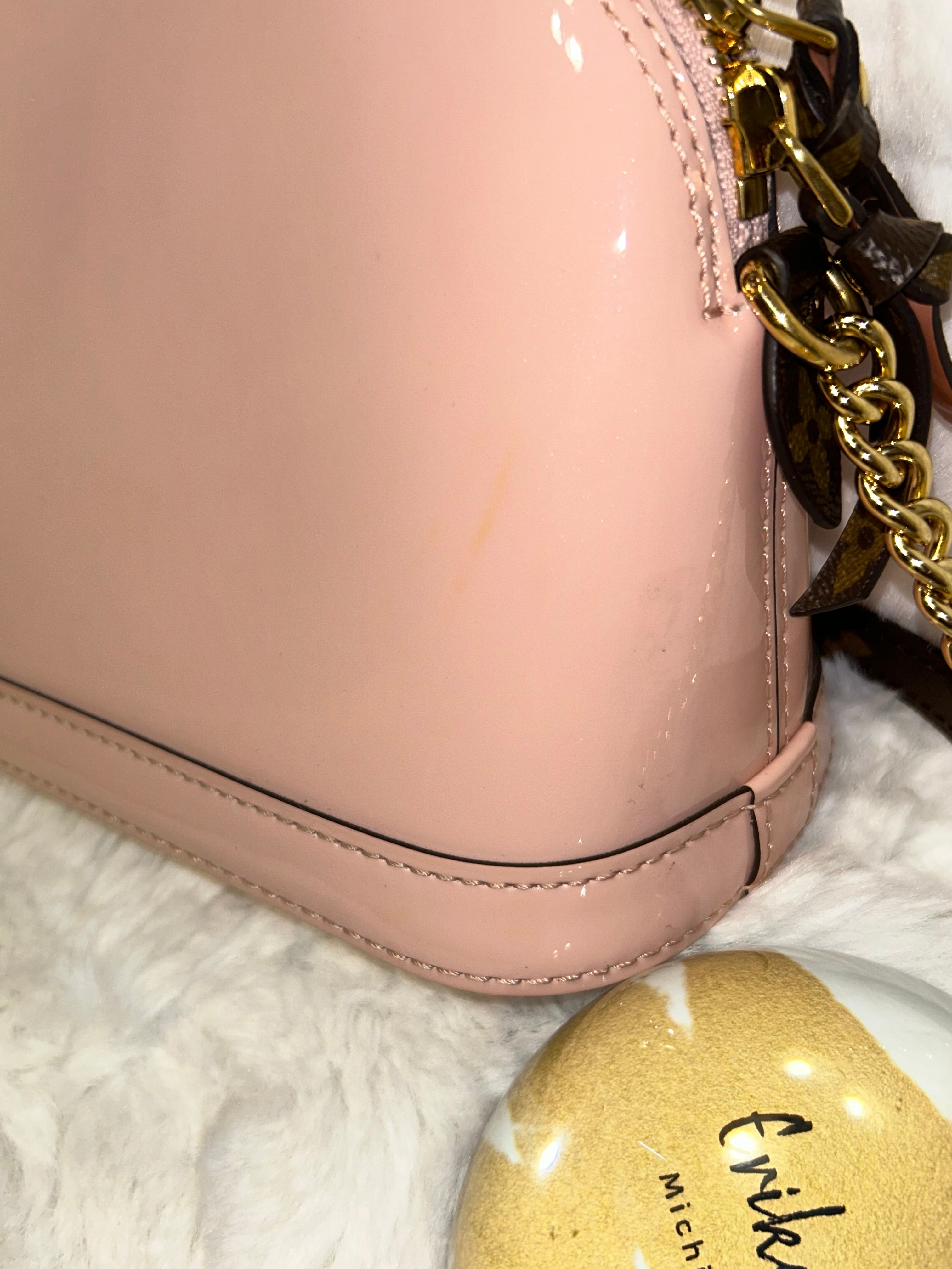 LV Vernis Pink Alma BB