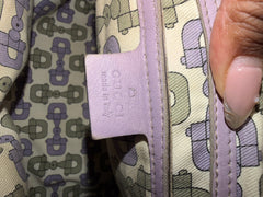 Gucci Lavender Guccissima Boston Bag