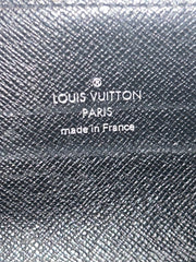 LV Graphite Accordian Wallet