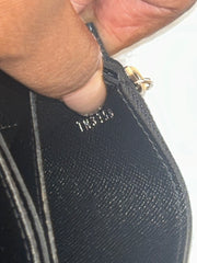 LV Graphite Accordian Wallet