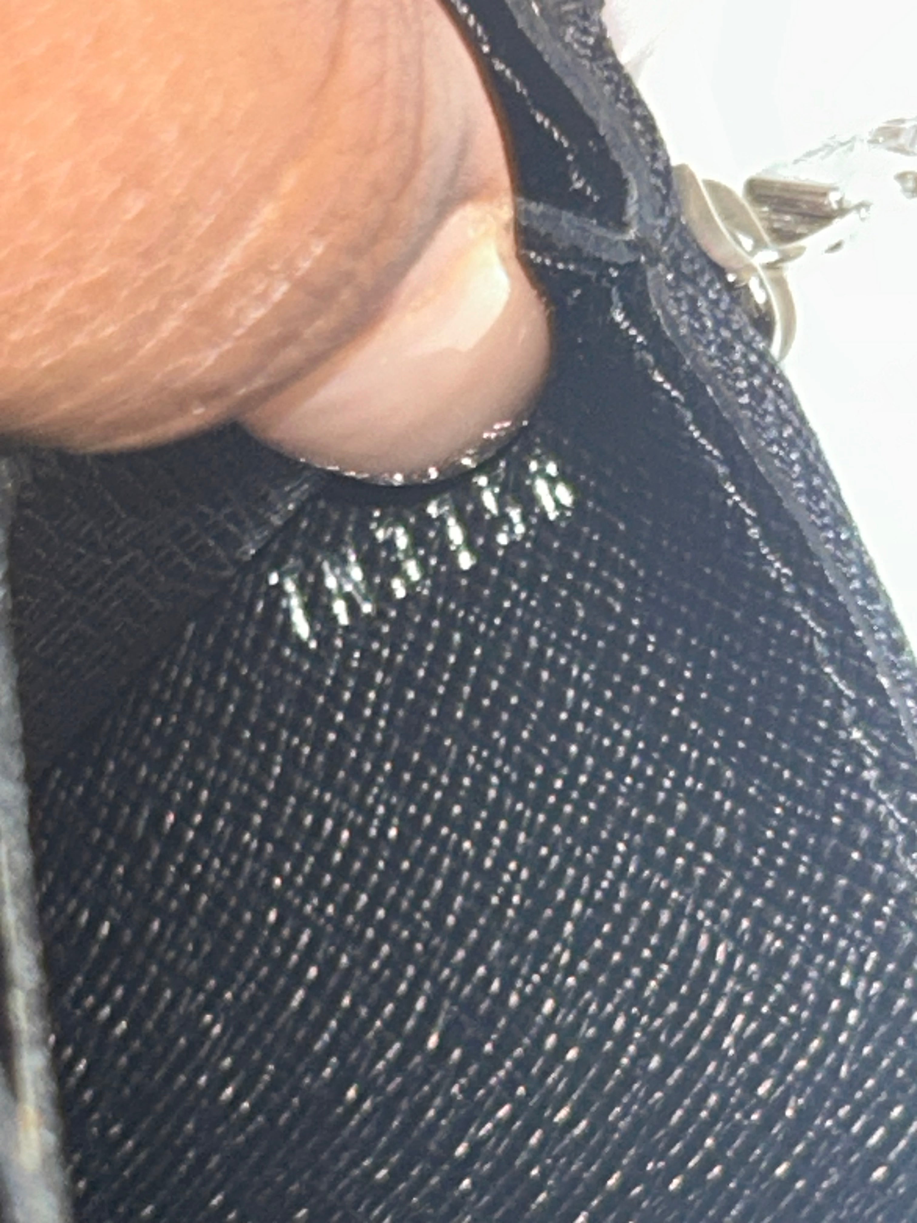 LV Graphite Accordian Wallet