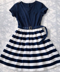 Burberry Blue Label Striped Dress