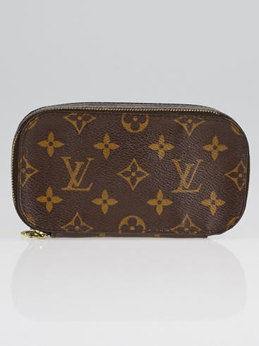 LV Monogram Trousse Brush Cosmetic Pouch