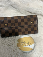 LV Damier Ebene Accordion Wallet
