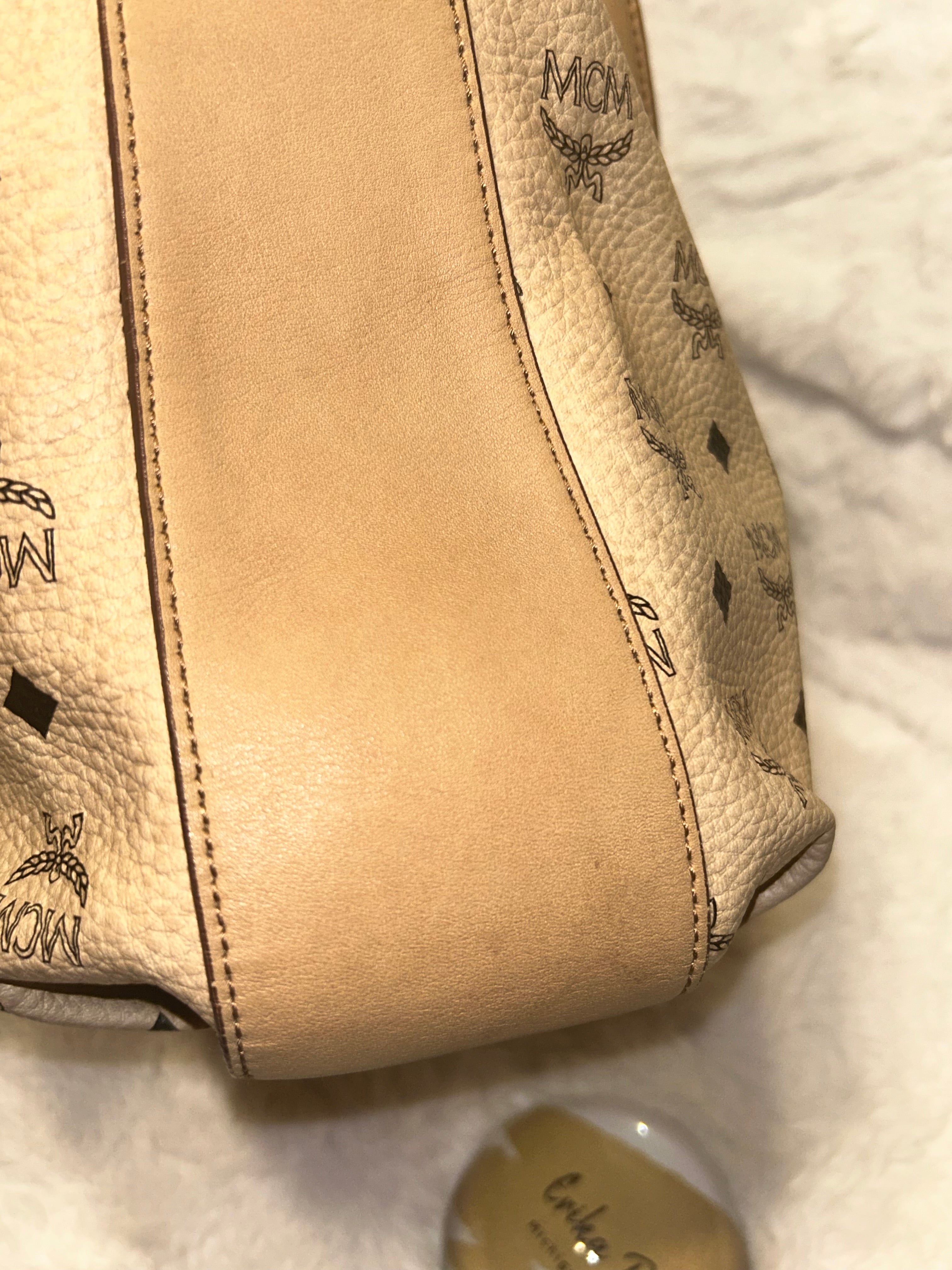 MCM Visetos Canvas Tote