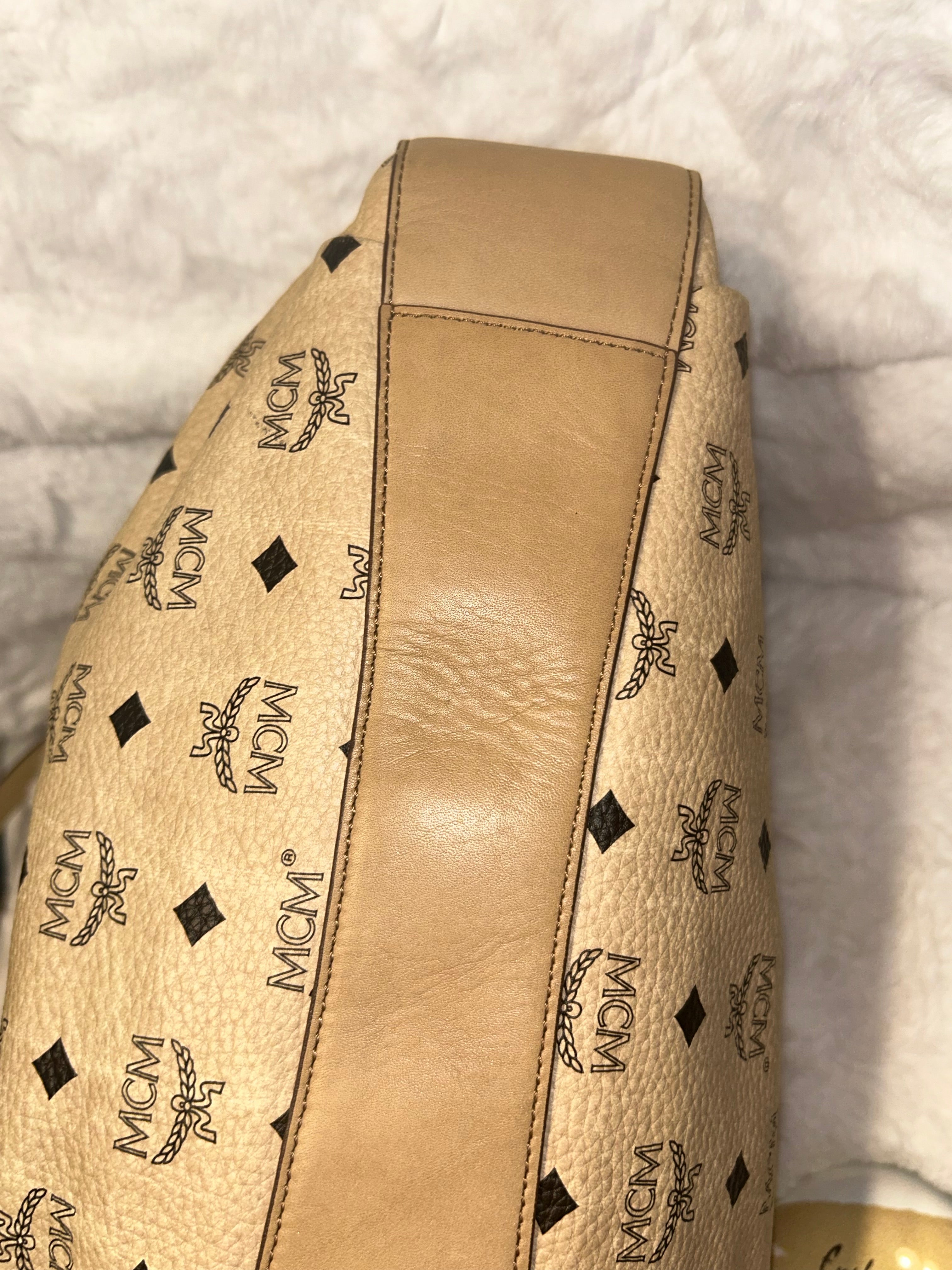MCM Visetos Canvas Tote