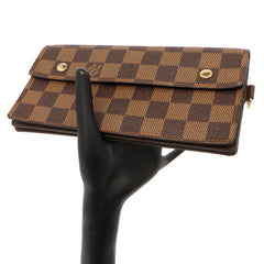 LV Damier Ebene Accordion Wallet