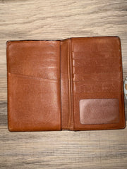 LV Vintage Monogram Checkbook
