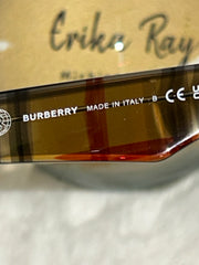 Burberry Check Round Sunglasses