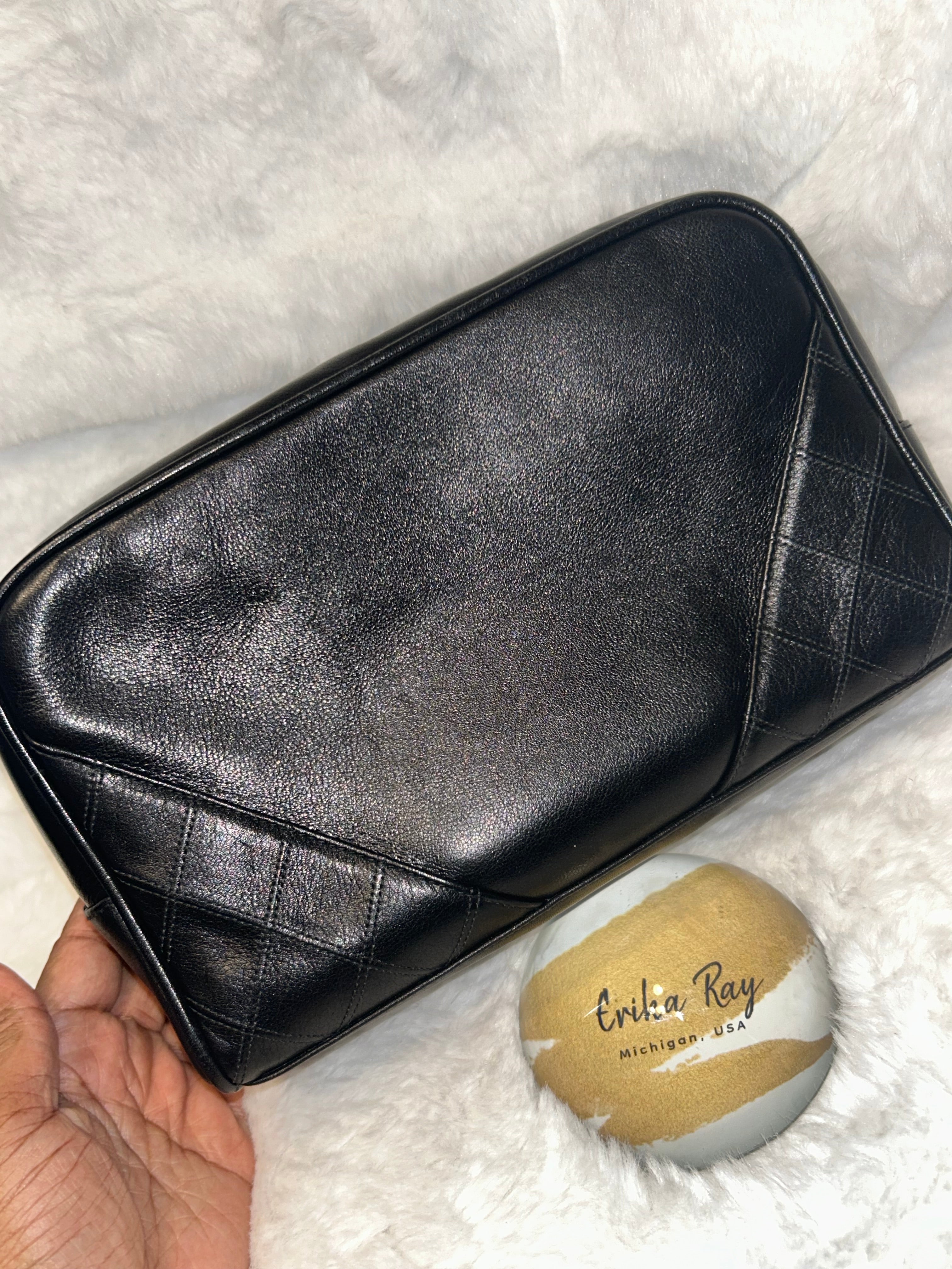 Chanel Lambskin Cosmetic Pouch