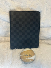 LV Graphite Agenda Cover- GM