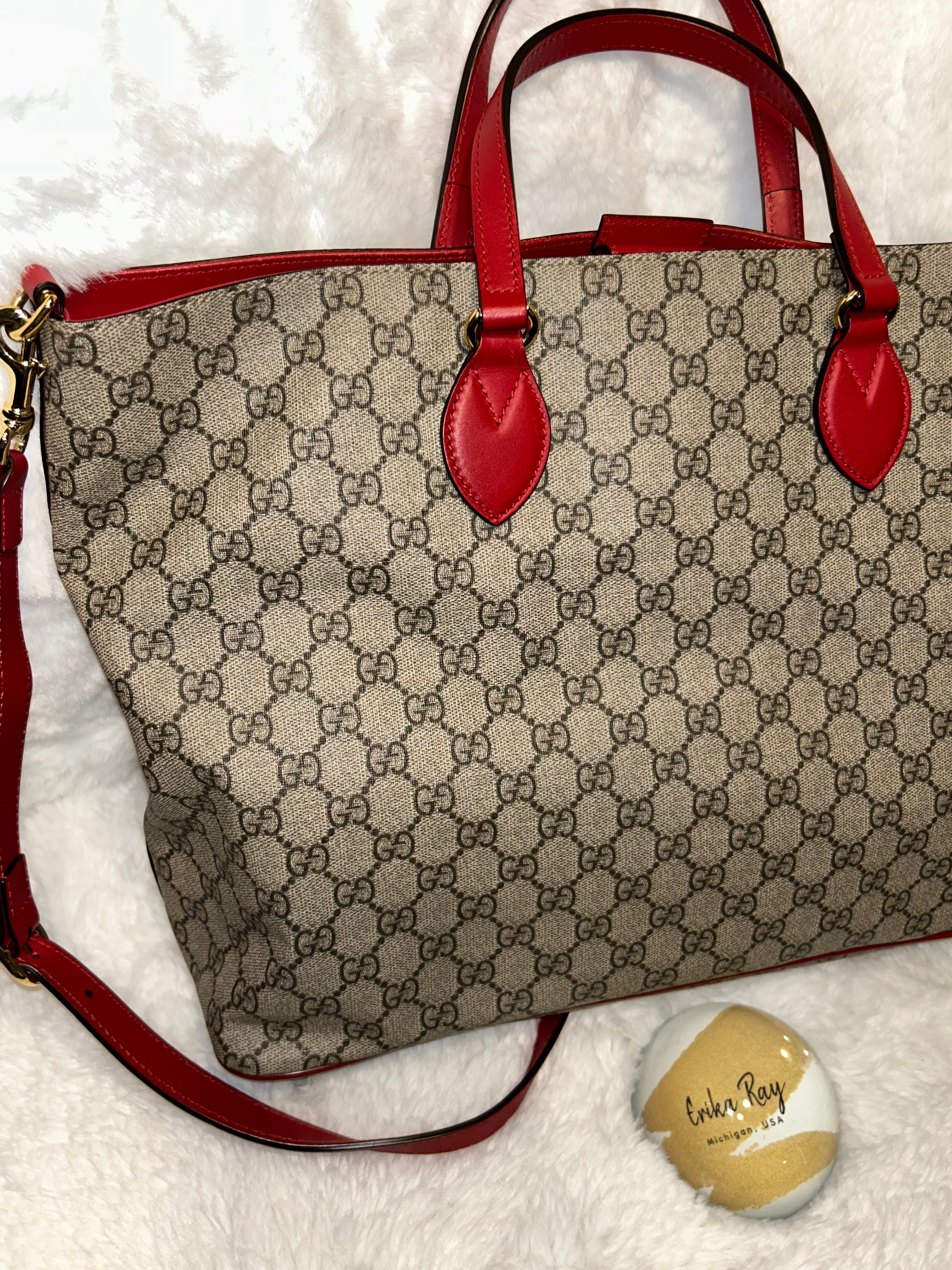 Gucci Supreme Kingsnake Tote