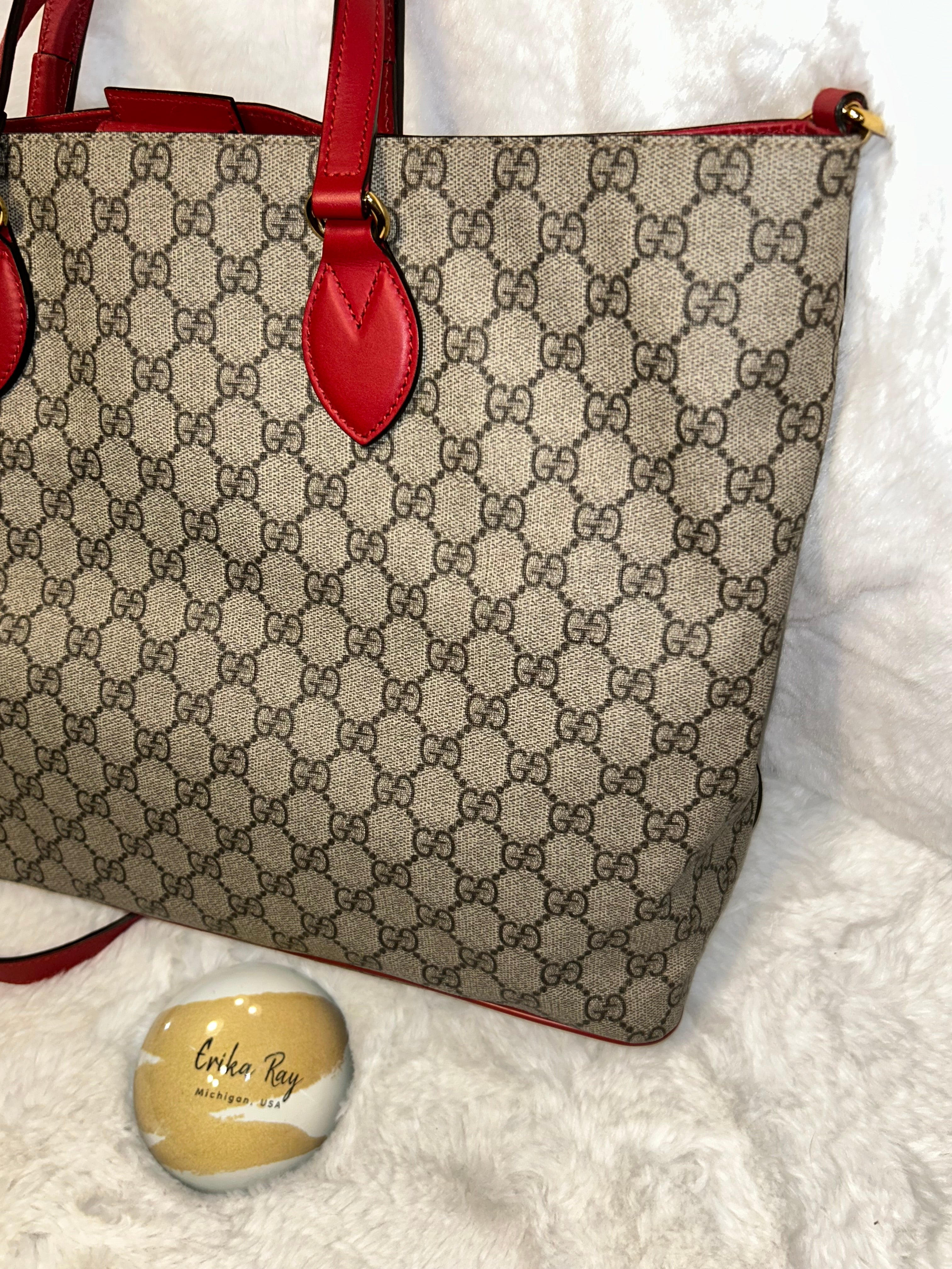 Gucci Supreme Kingsnake Tote