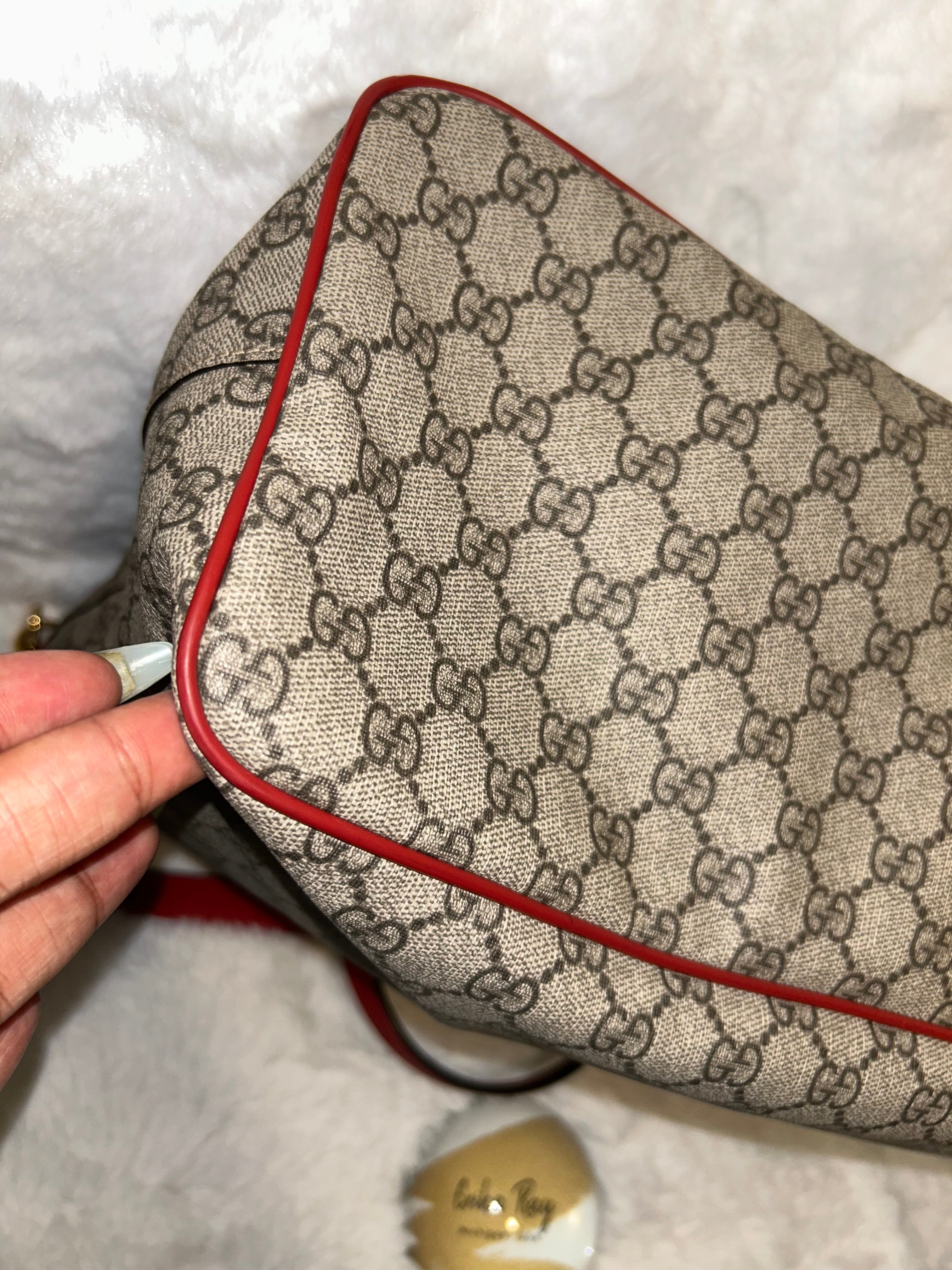 Gucci Supreme Kingsnake Tote