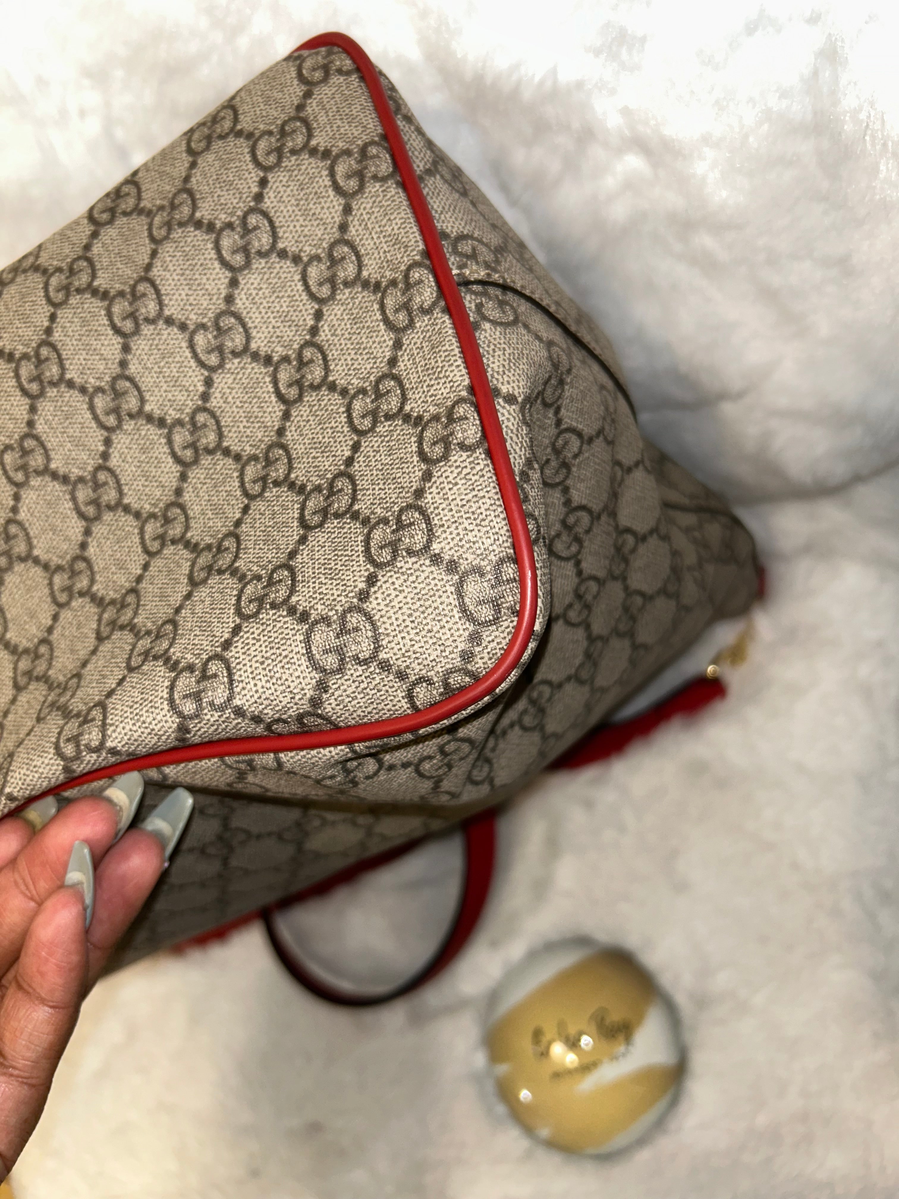 Gucci Supreme Kingsnake Tote