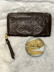 LV Brown Empriente Zippy Organizer Wallet