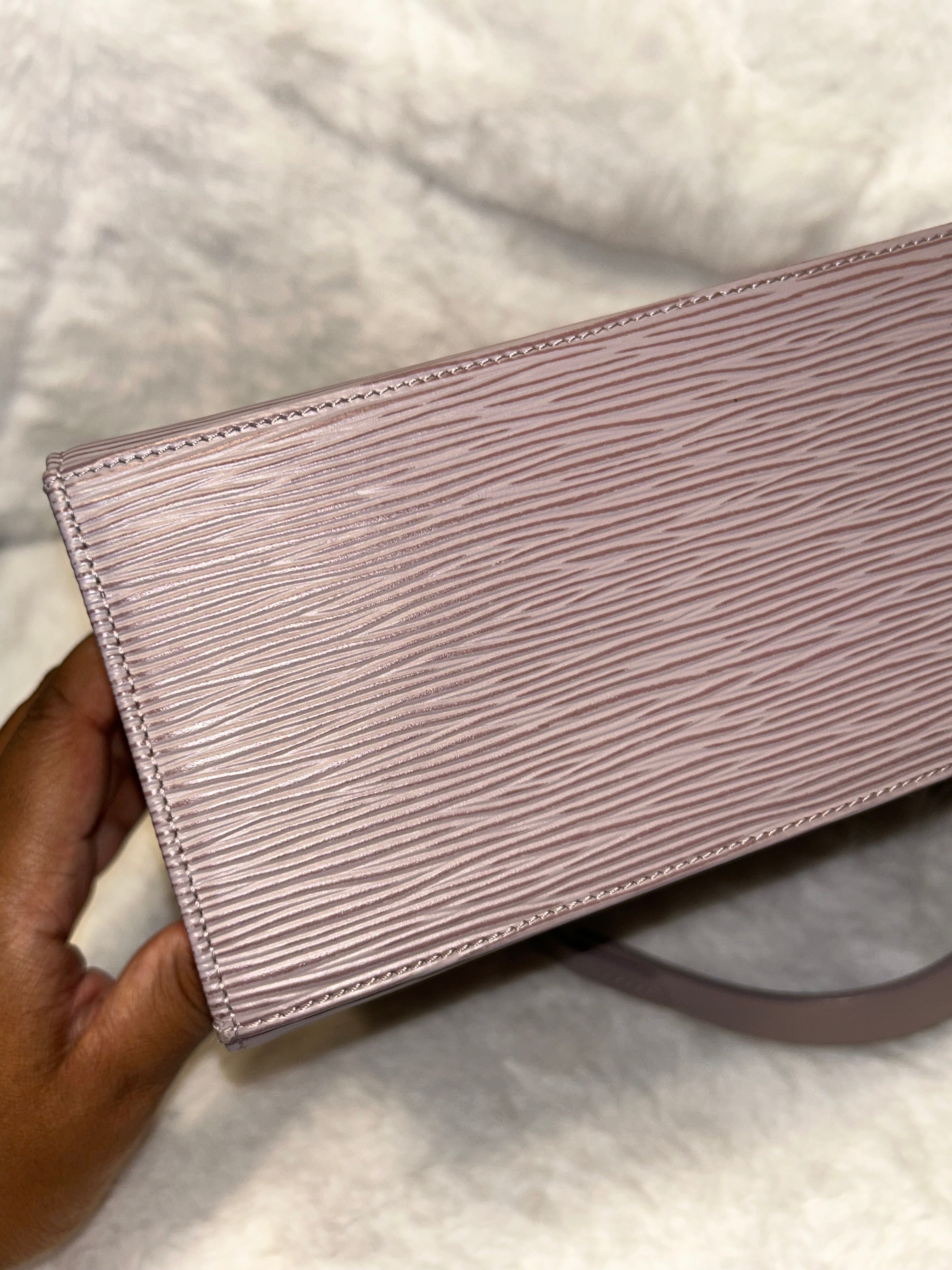 LV Lilac Croisette PM