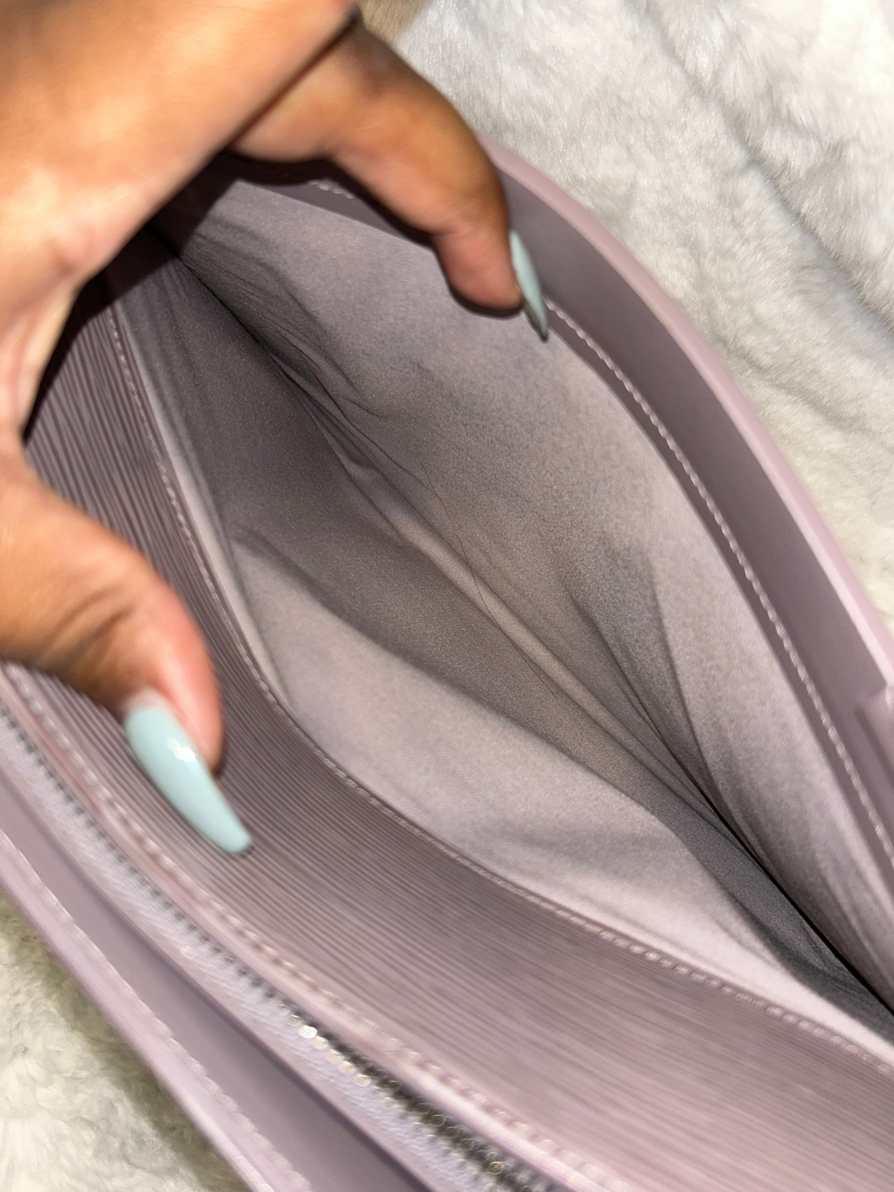 LV Lilac Croisette PM