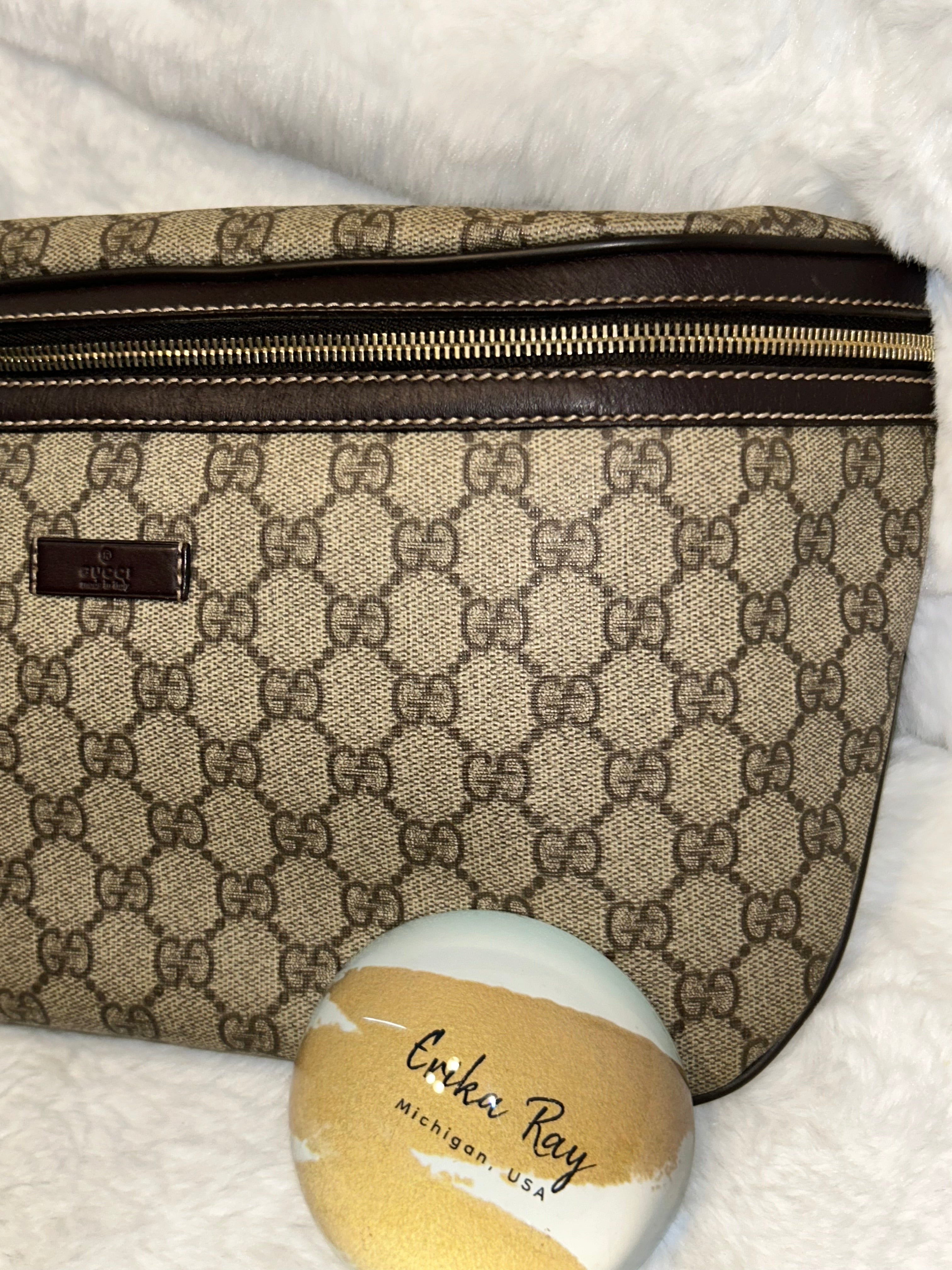 Gucci Supreme Canvas Large Bumbag