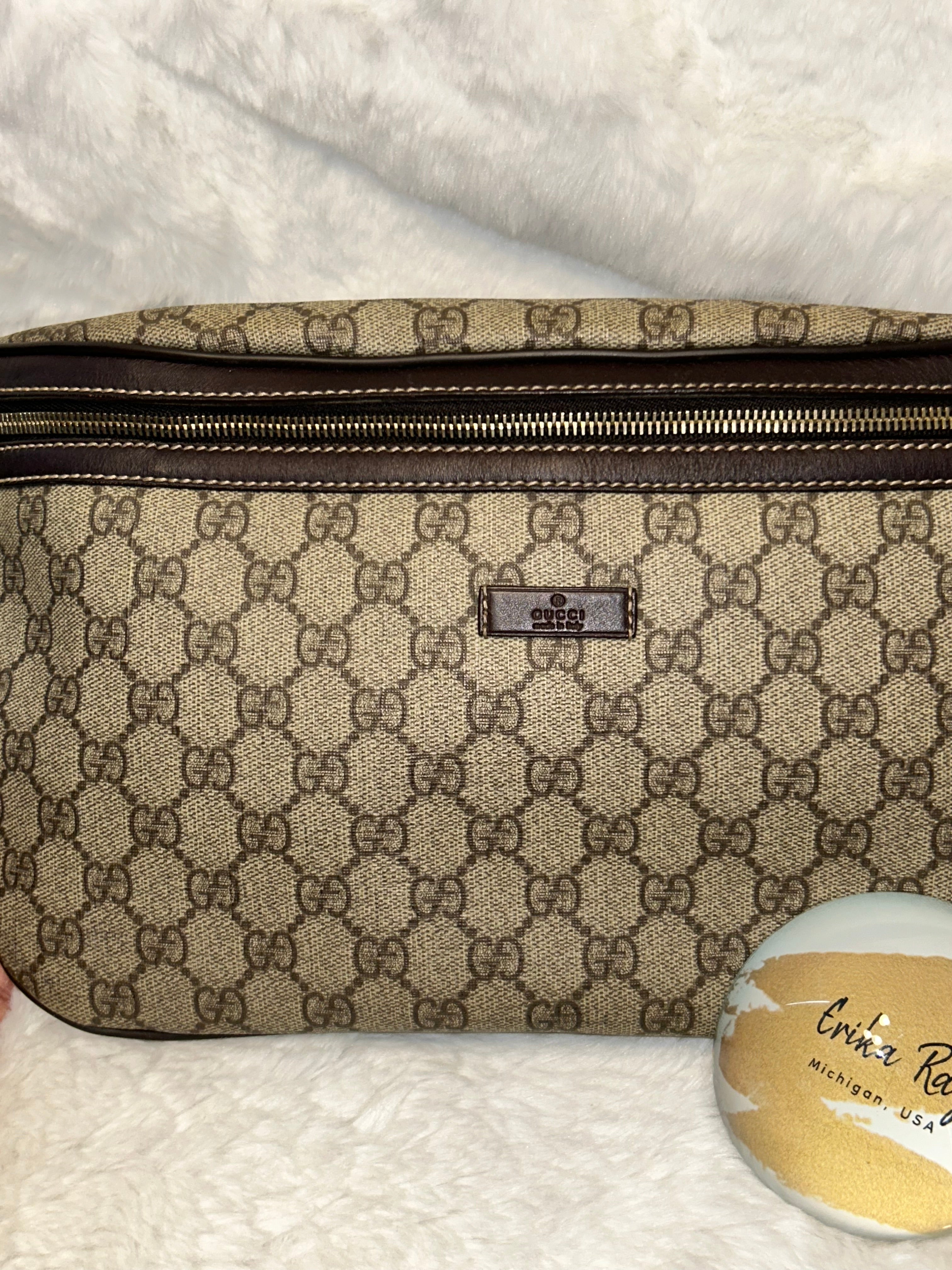Gucci Supreme Canvas Large Bumbag