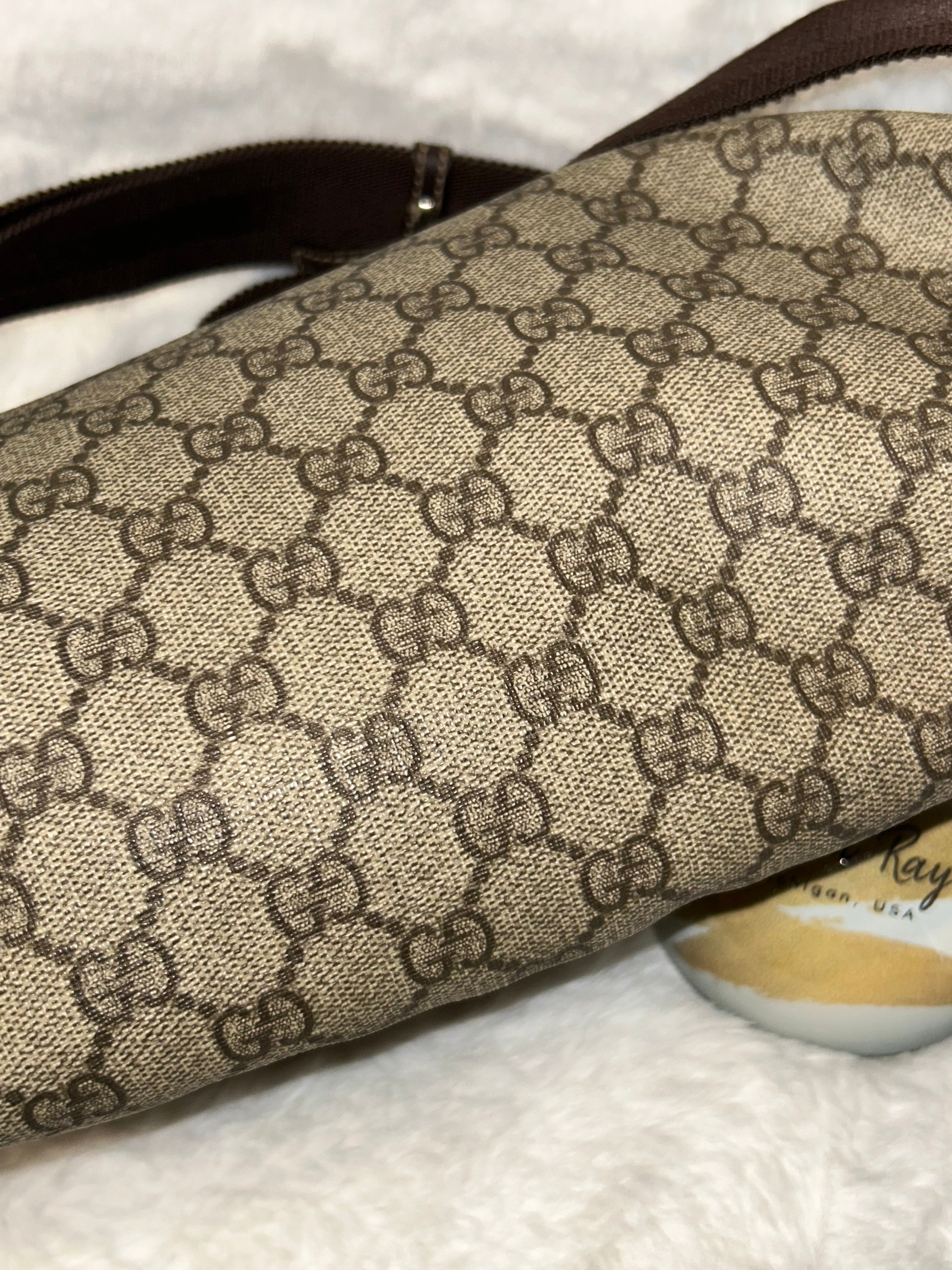 Gucci Supreme Canvas Large Bumbag