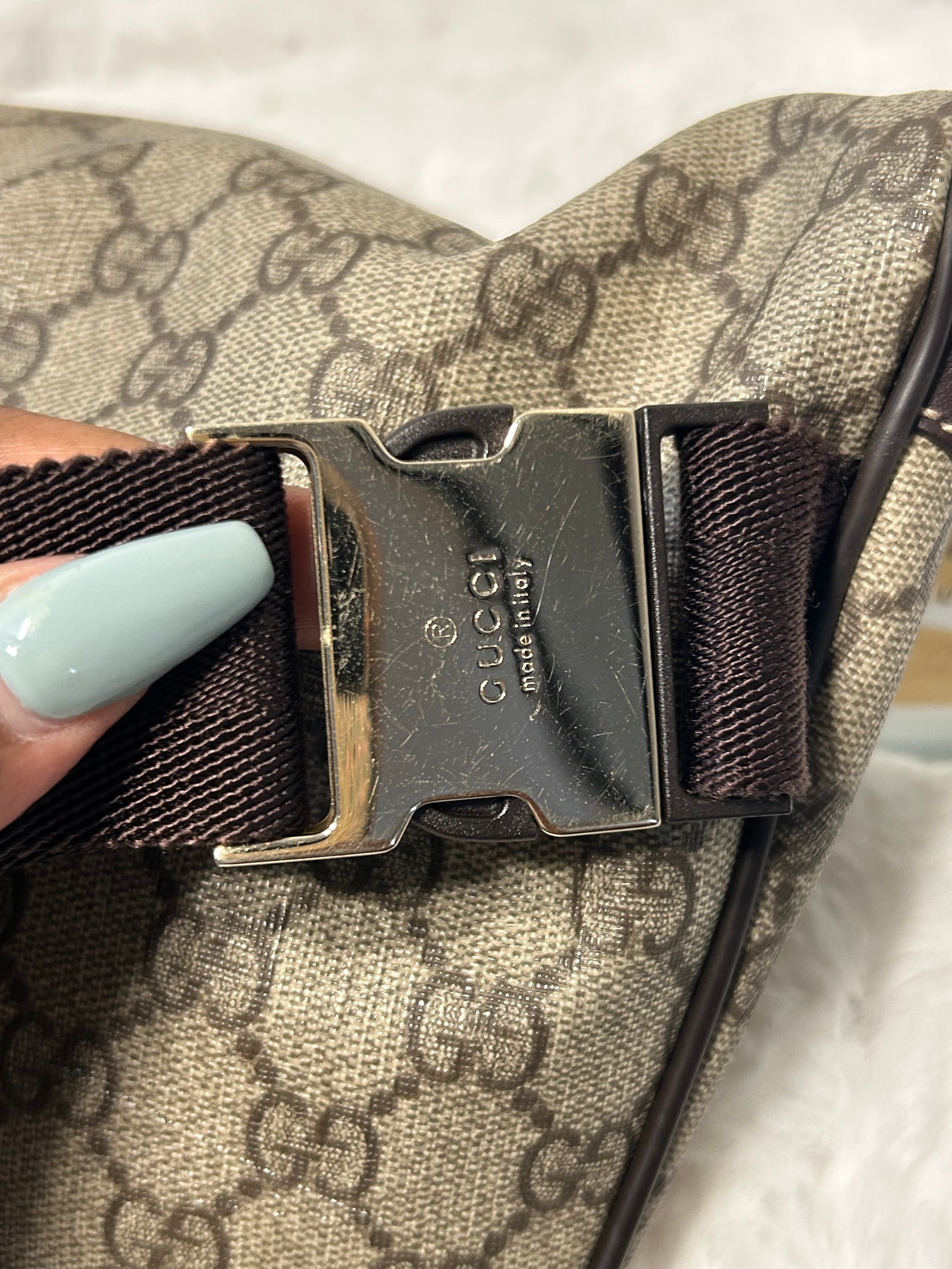 Gucci Supreme Canvas Large Bumbag