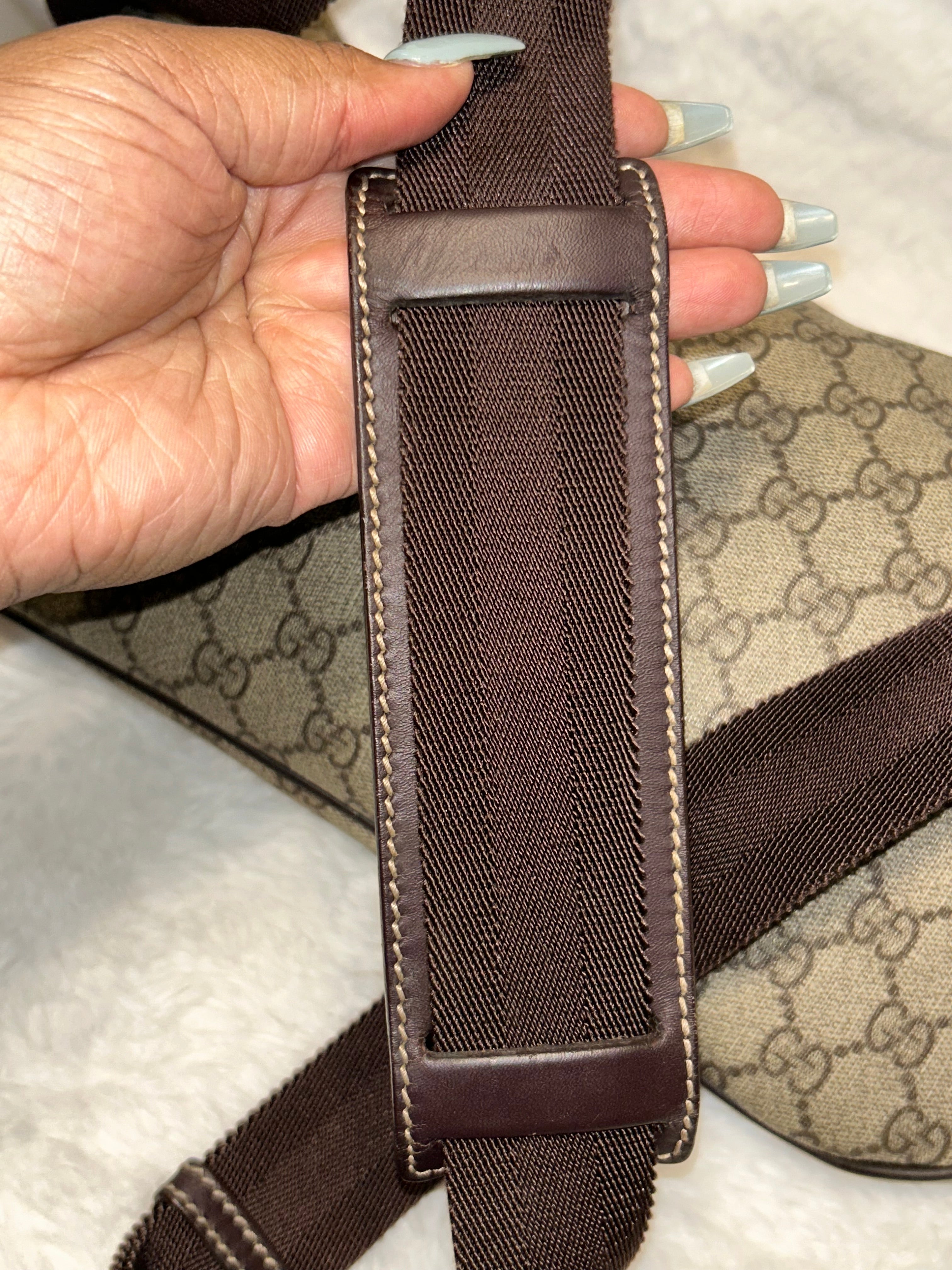 Gucci Supreme Canvas Large Bumbag