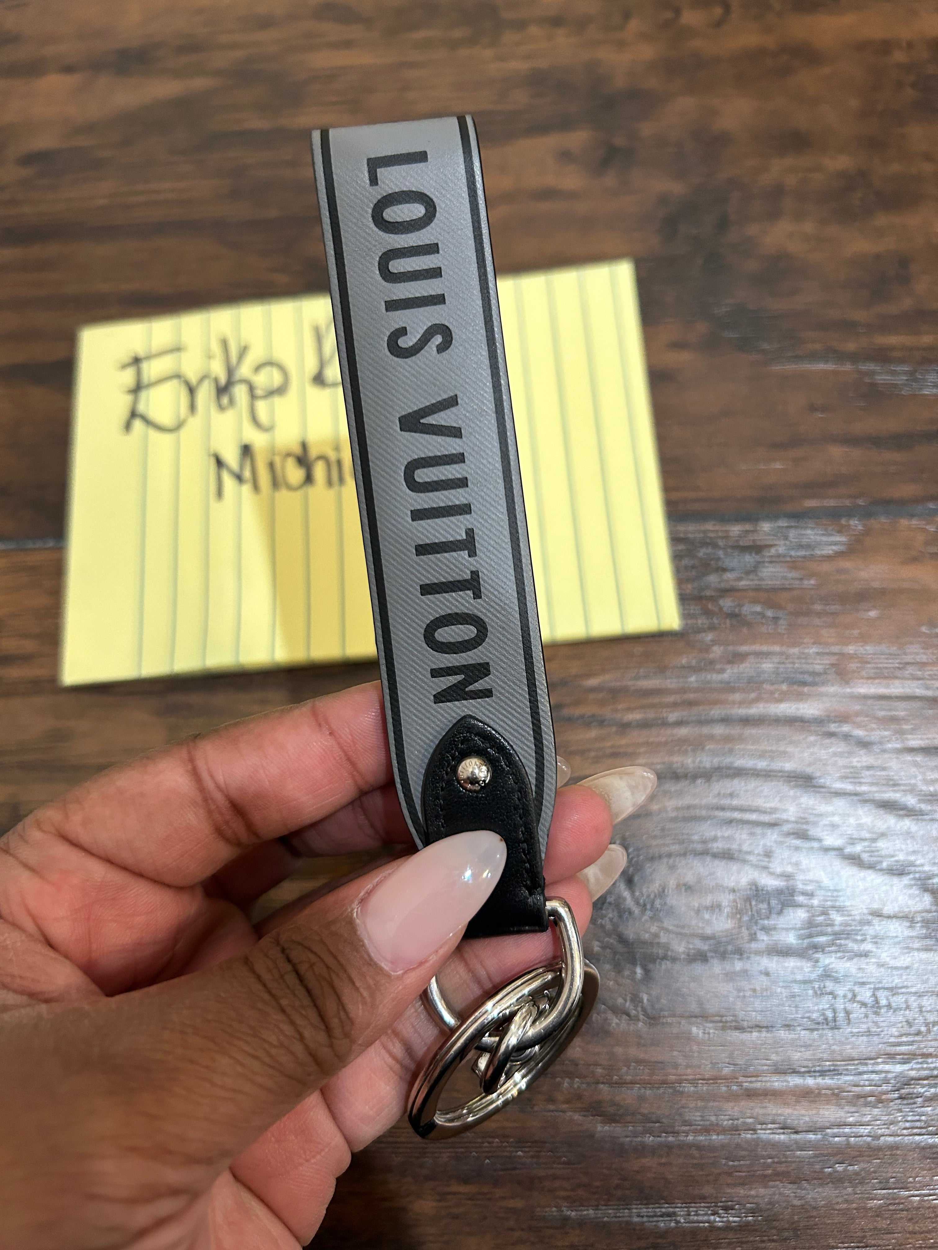 LV Capital Dragonne Bag Charm/Key Holder