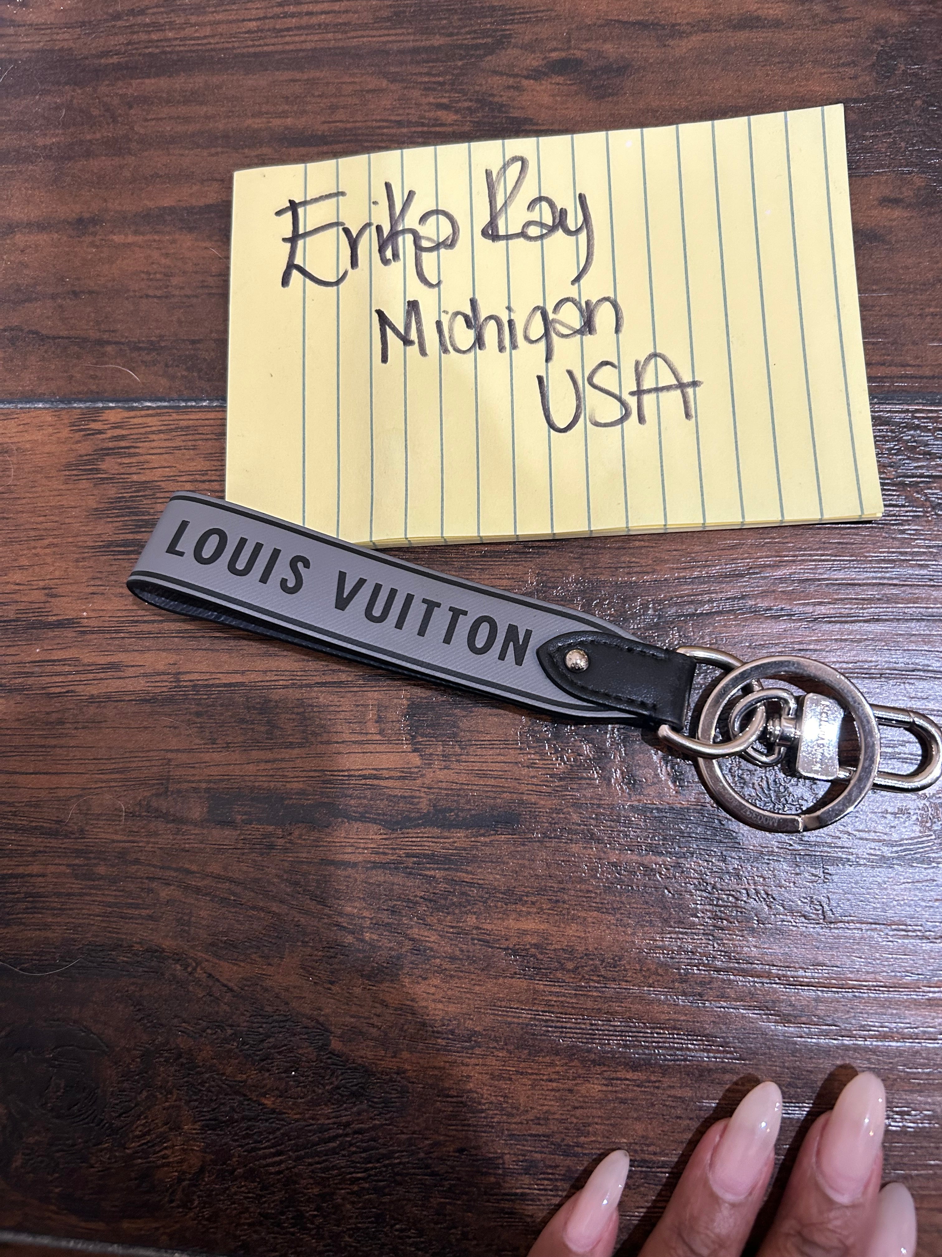LV Capital Dragonne Bag Charm/Key Holder