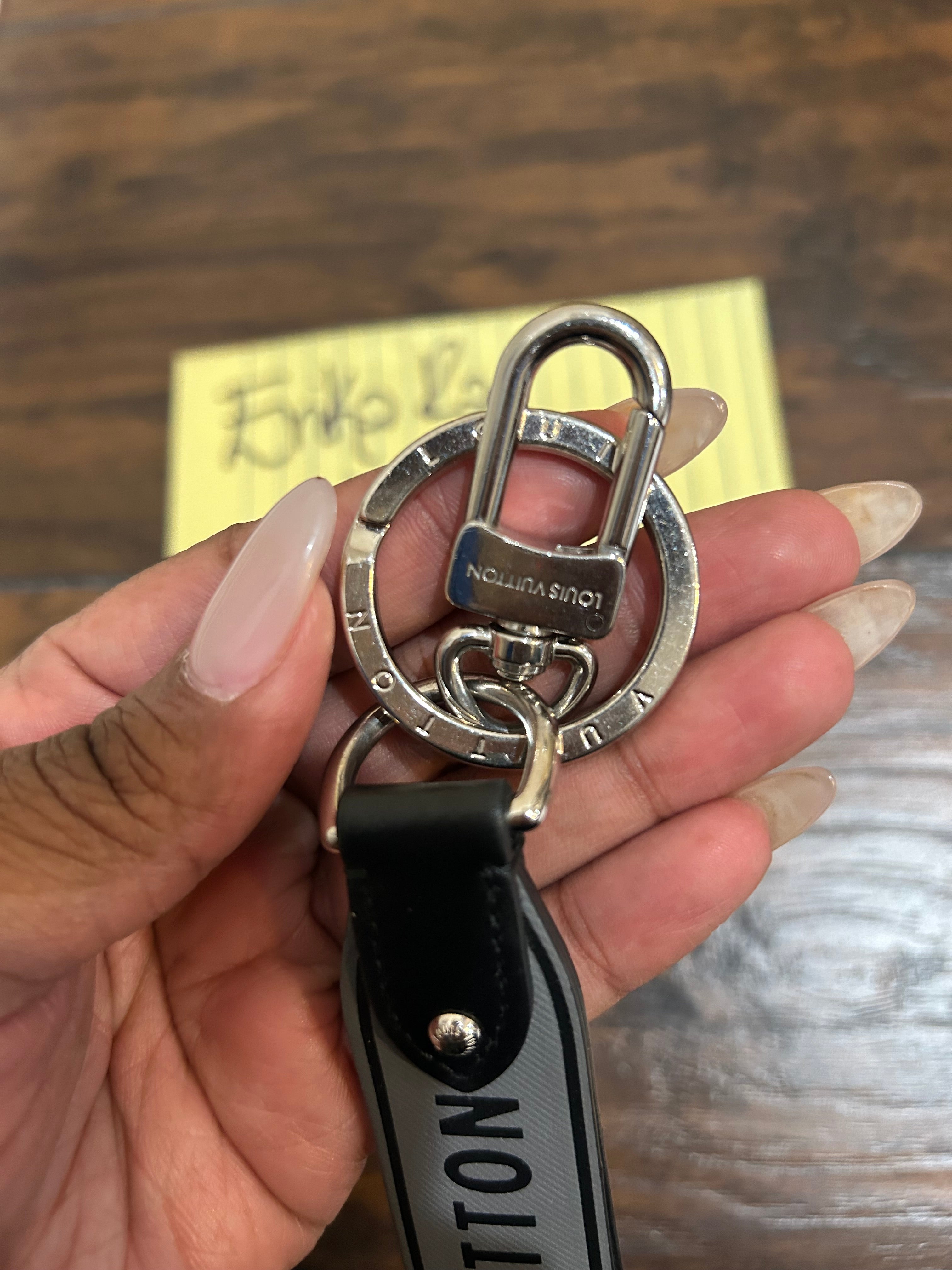 LV Capital Dragonne Bag Charm/Key Holder