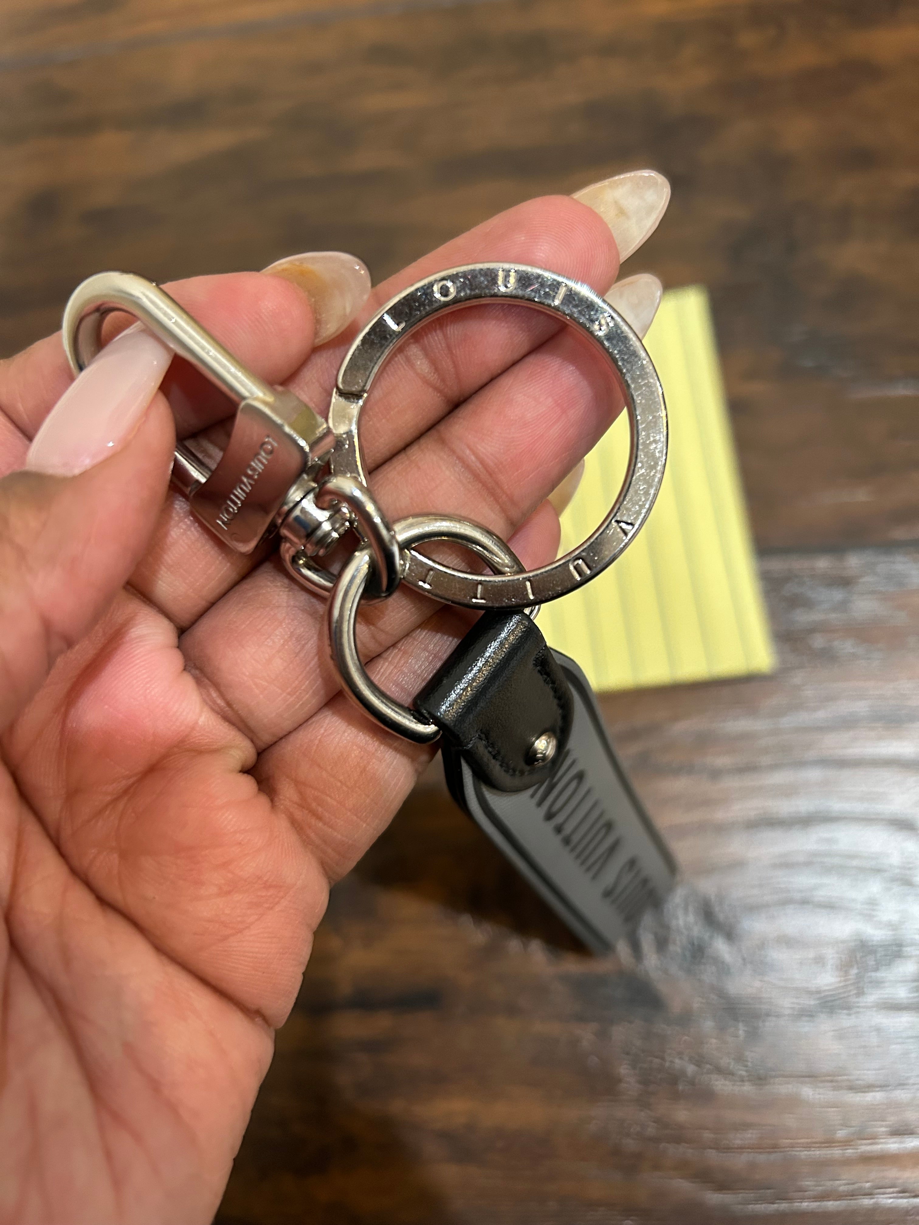 LV Capital Dragonne Bag Charm/Key Holder