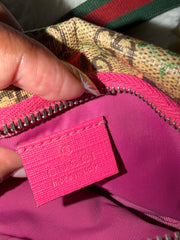 Gucci GG Canvas Monogram Deer Belt