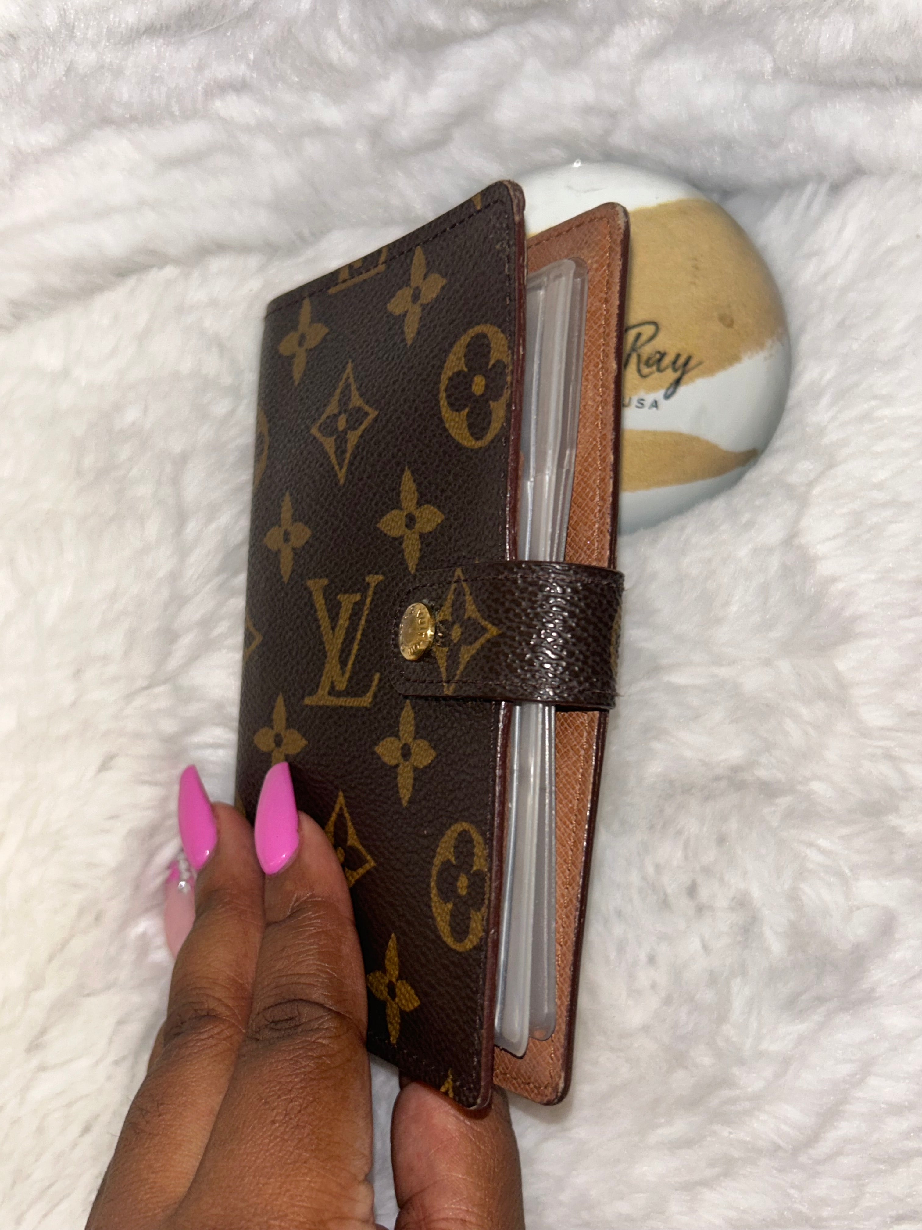 LV Monogram Passport Holder/Agenda PM