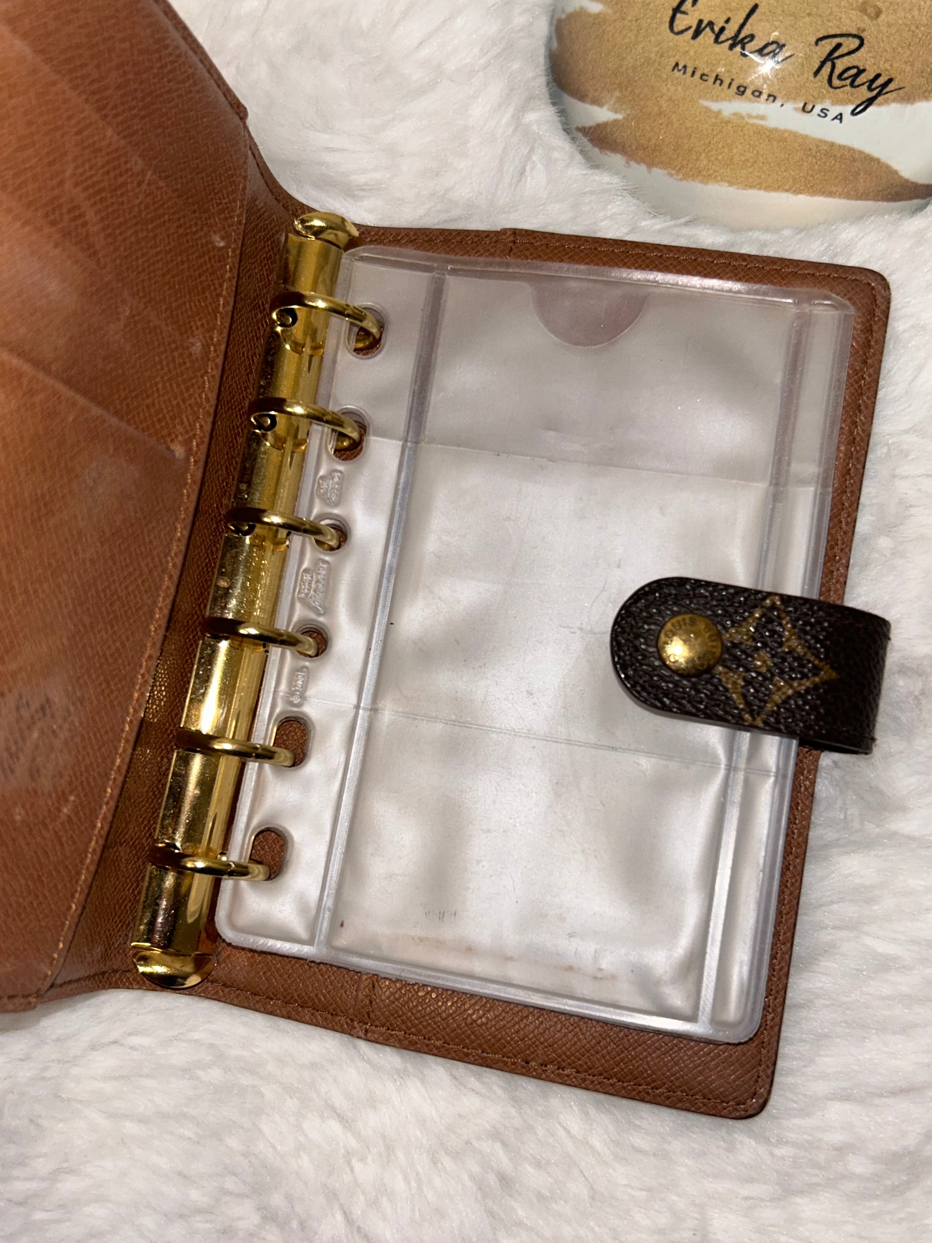 LV Monogram Passport Holder/Agenda PM
