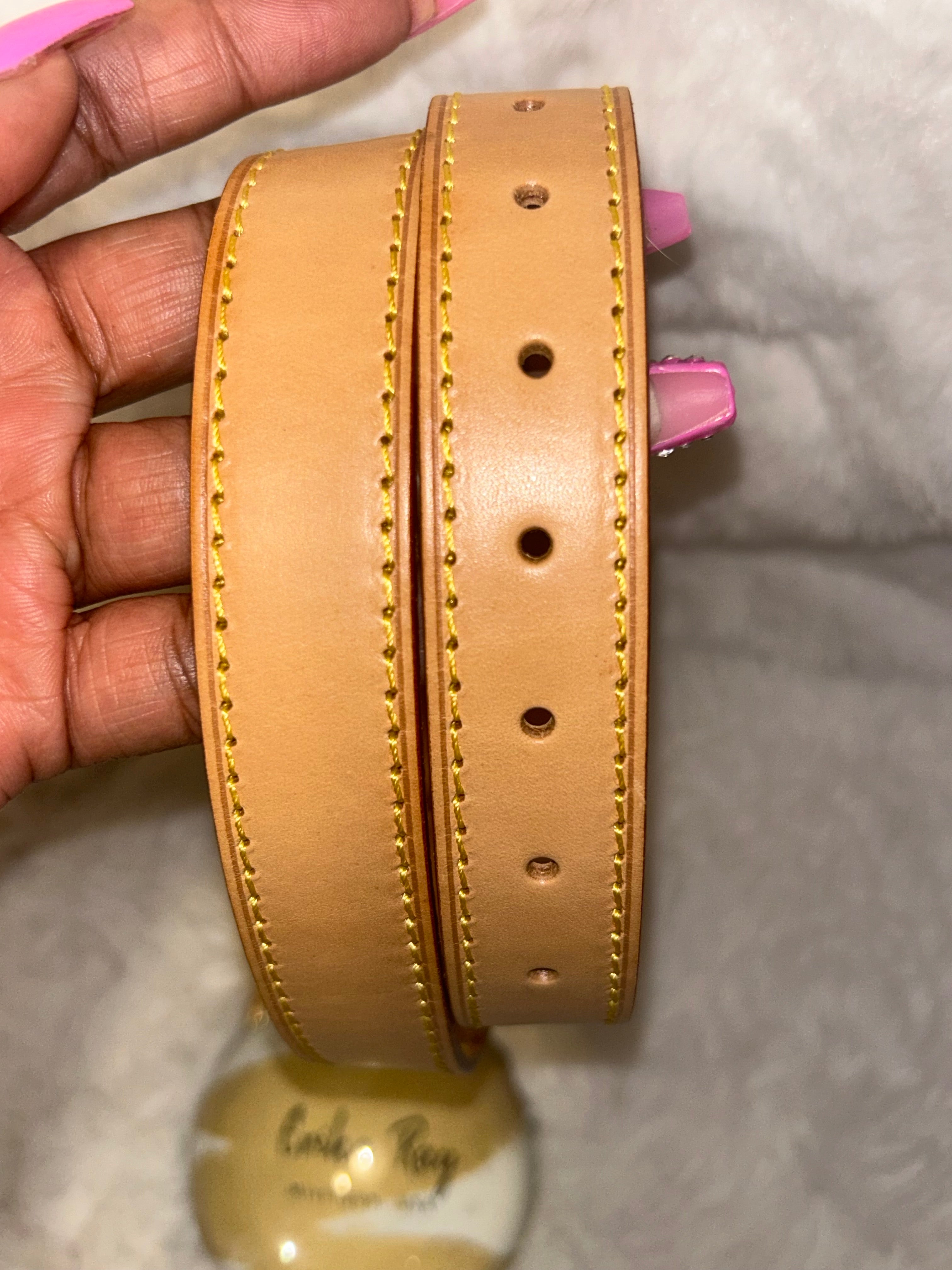 LV Vachetta Bando Adjustable Strap