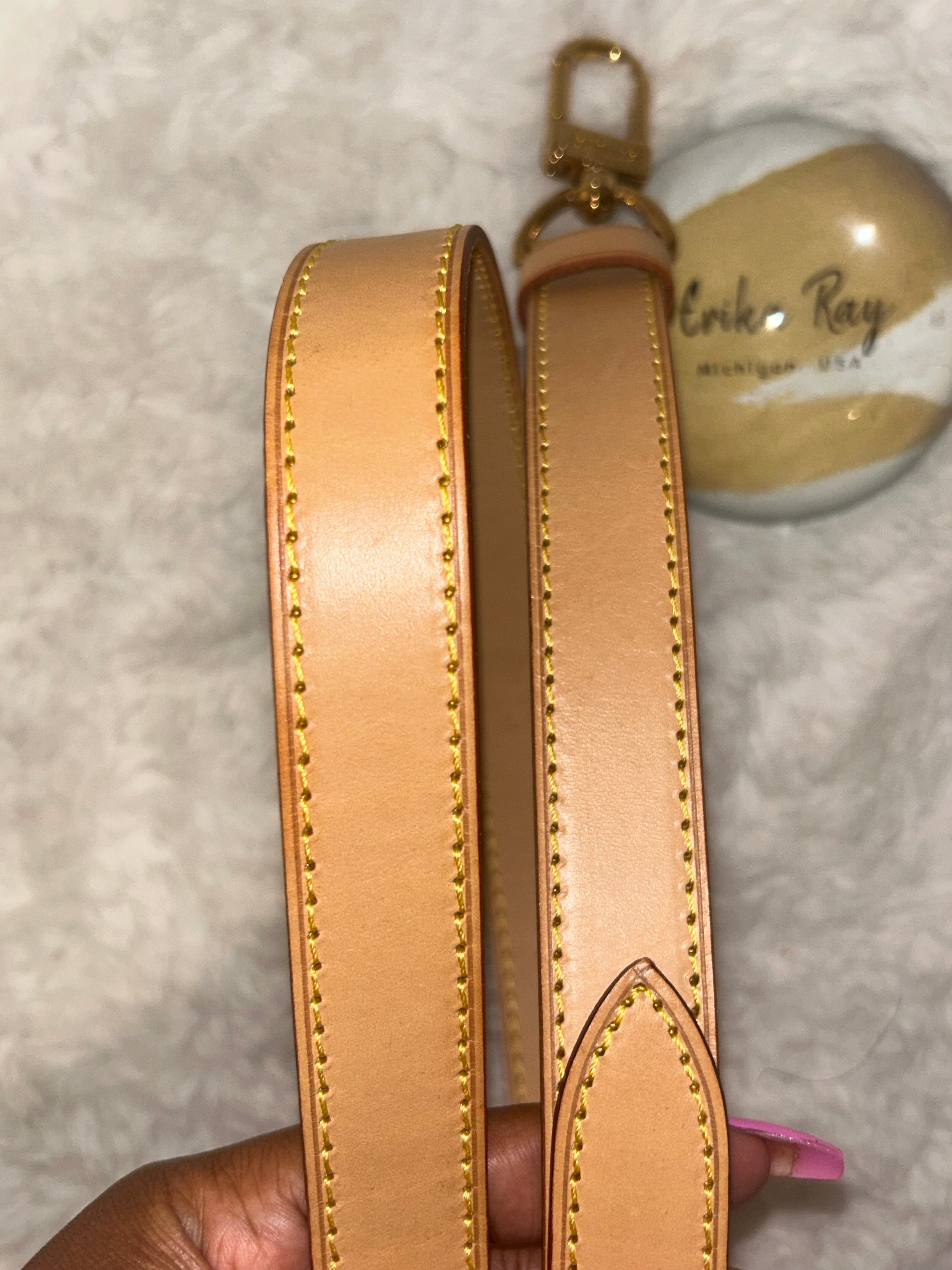 LV Vachetta Bando Adjustable Strap