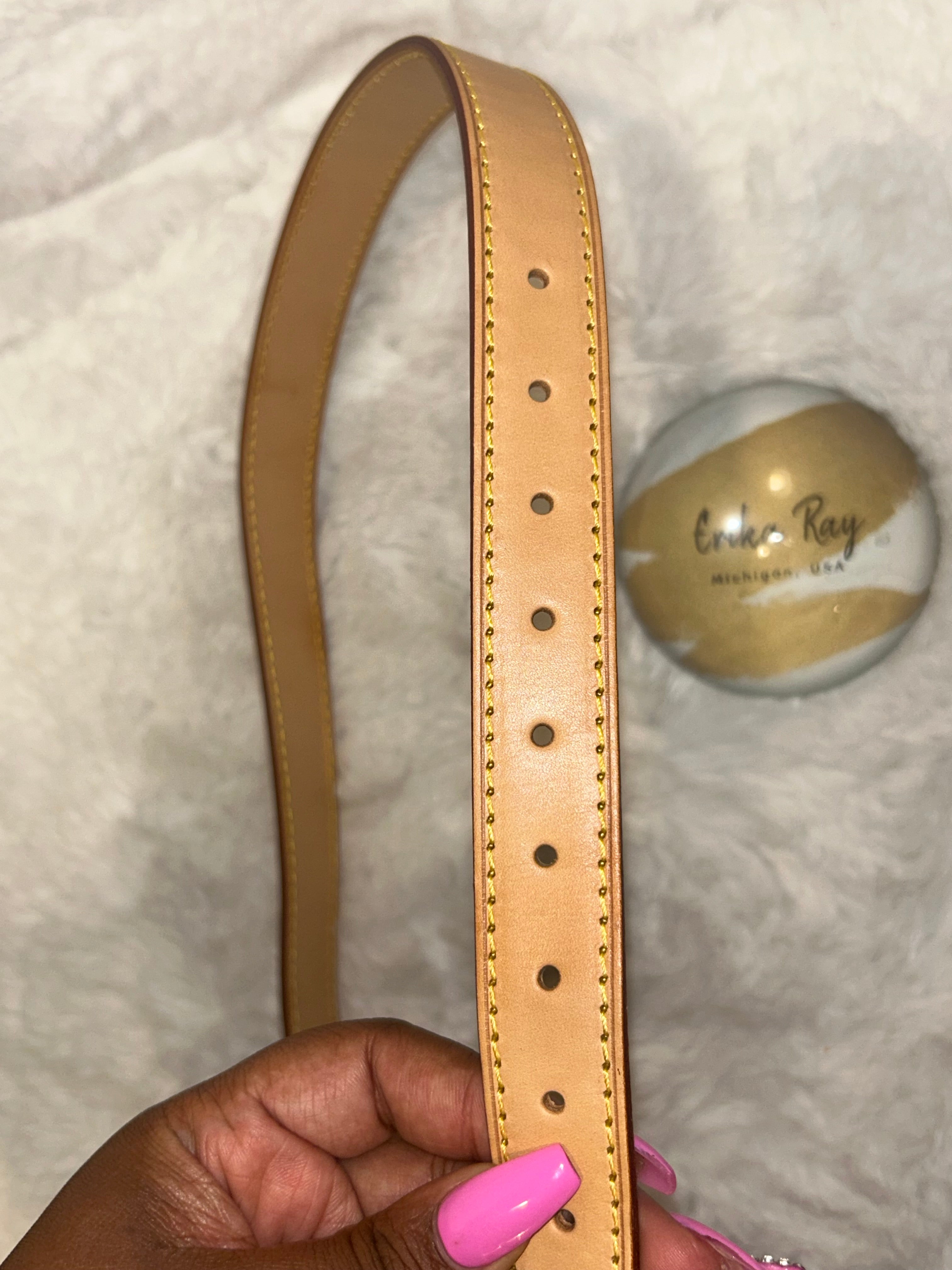 LV Vachetta Bando Adjustable Strap