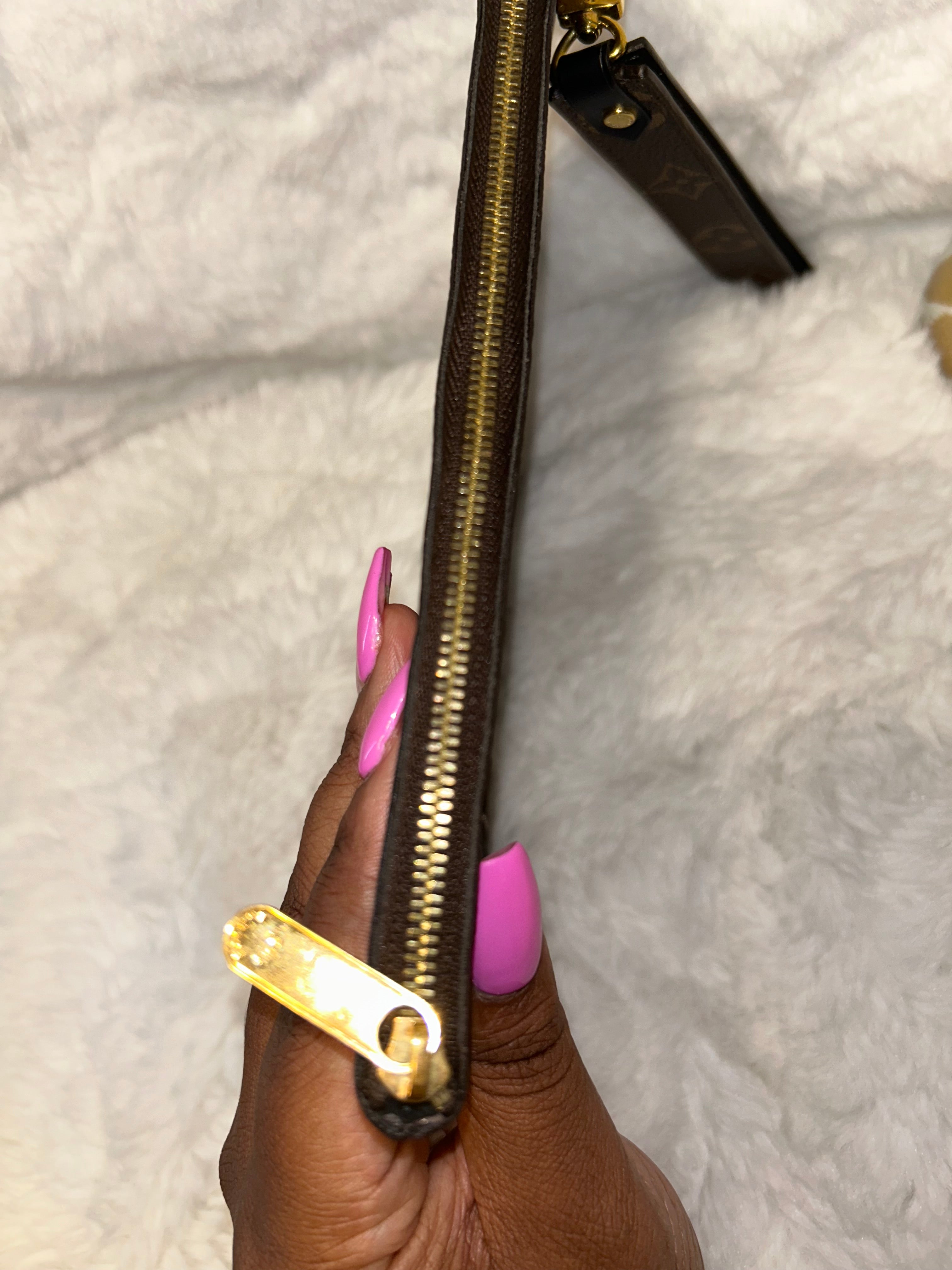 LV Limited Edition Patches Pouch/Wristlet