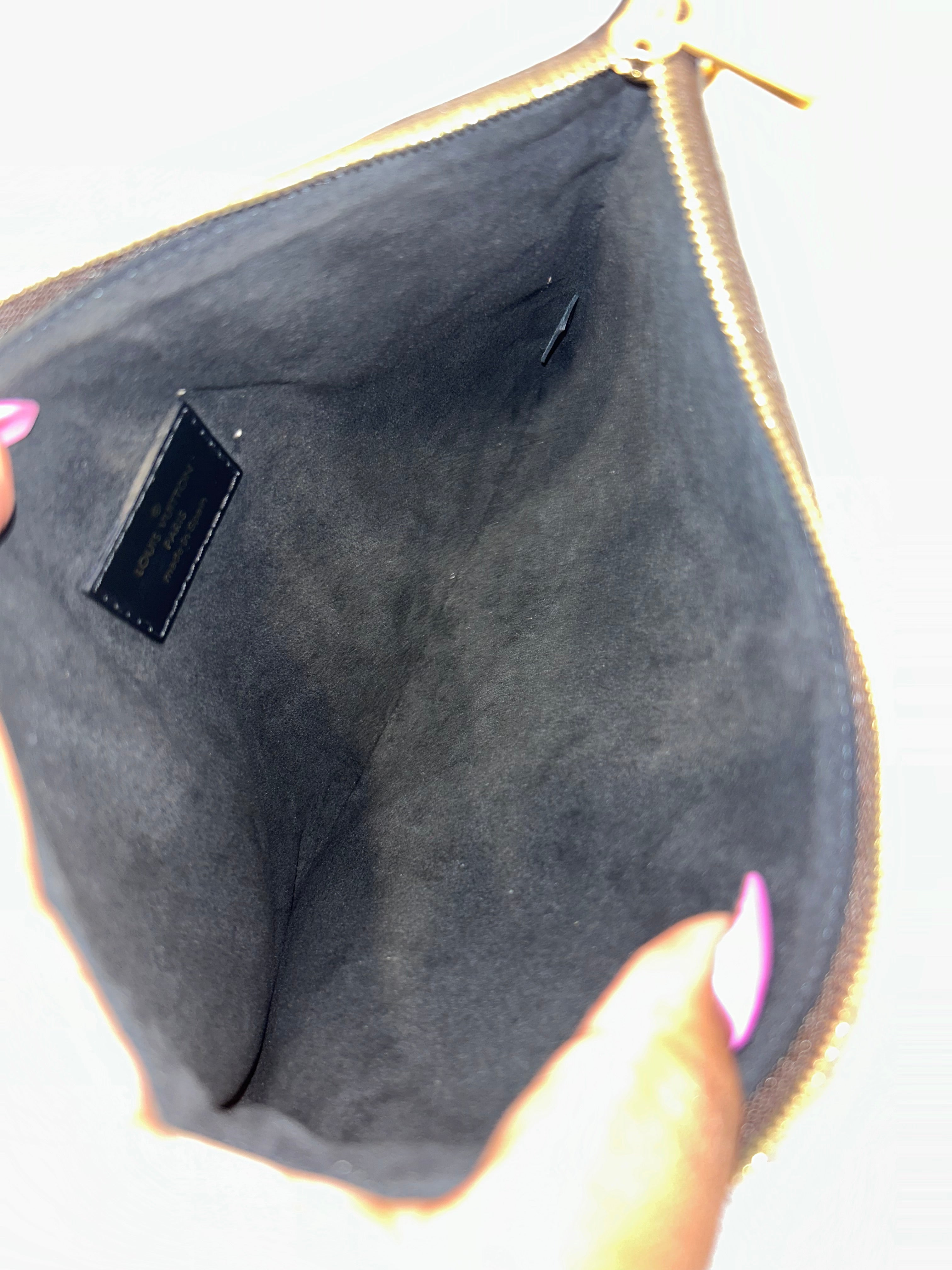 LV Limited Edition Patches Pouch/Wristlet