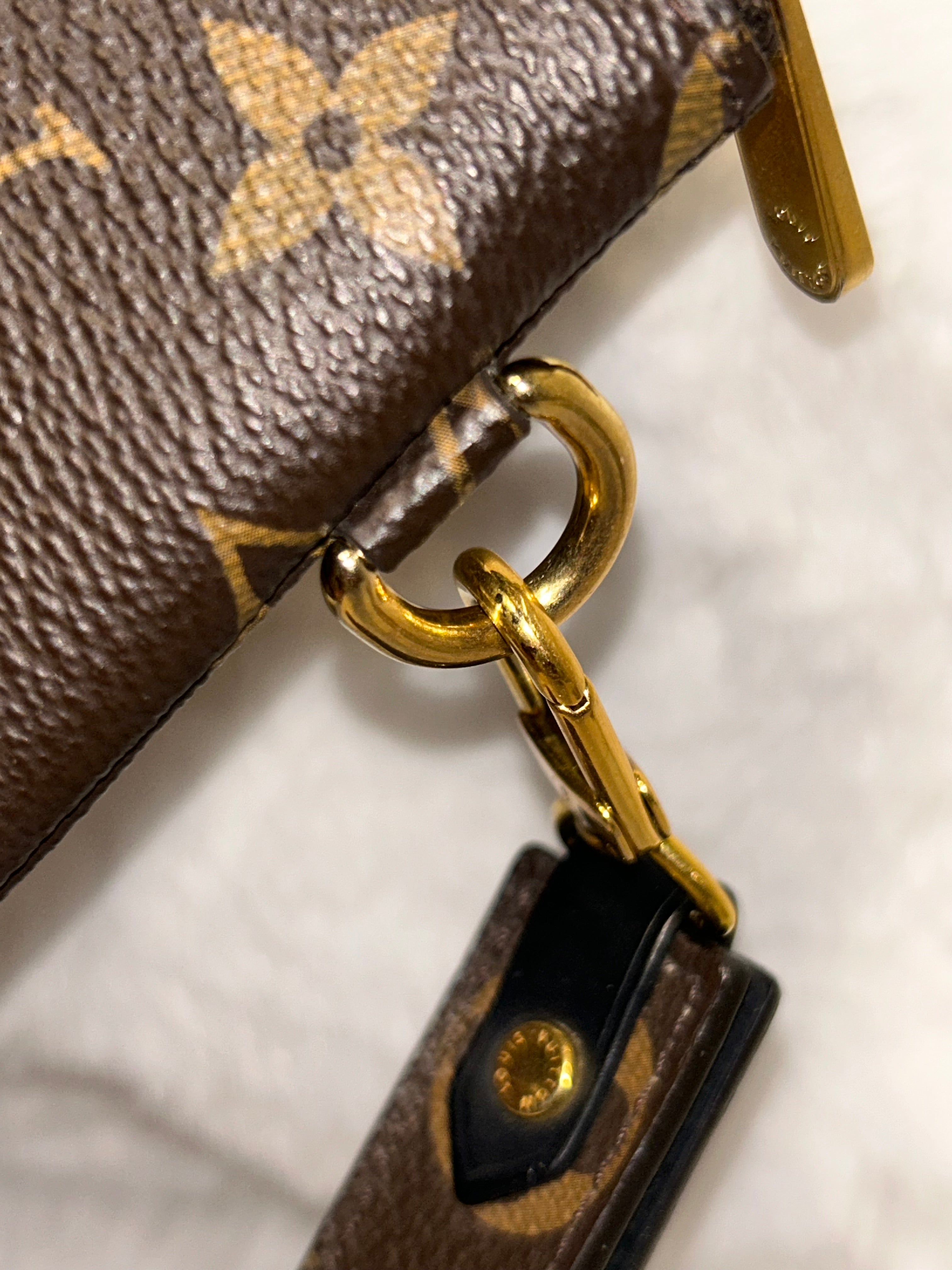 LV Limited Edition Patches Pouch/Wristlet