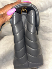YSL Gray Medium Lou Lou